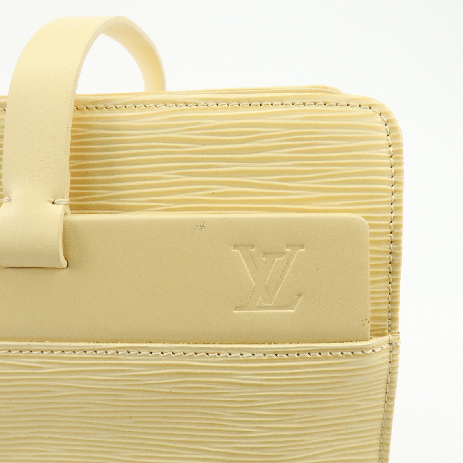 Louis Vuitton Epi Leather Croisette GM Tote bag Shoulder Bag Vanilla