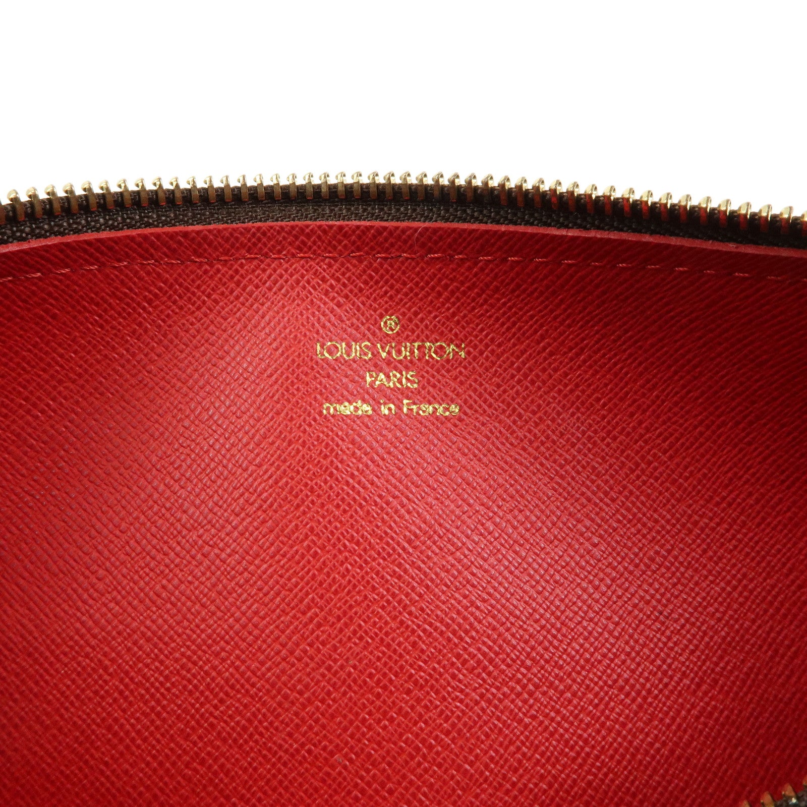 Louis Vuitton Damier Ebene Papillon 30 Hand Bag & Pouch Brown N51303