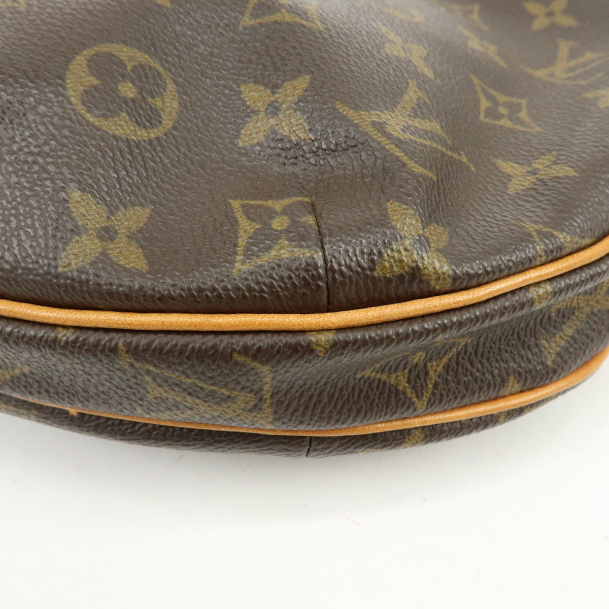 Louis Vuitton Monogram Croissant MM Shoulder Bag Brown M51512