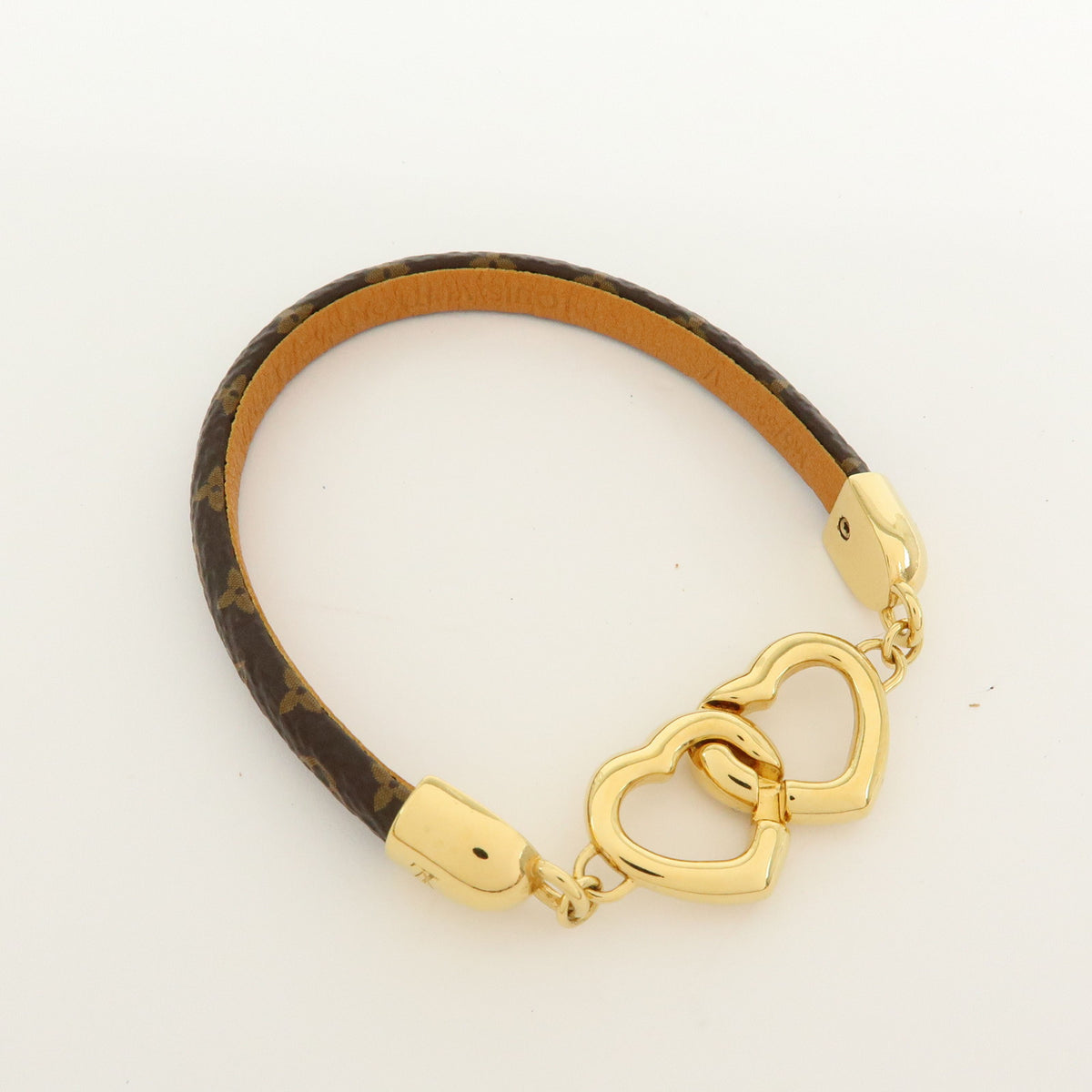 Louis Vuitton Monogram Say Yes Canvas Leather Bracelet M6758