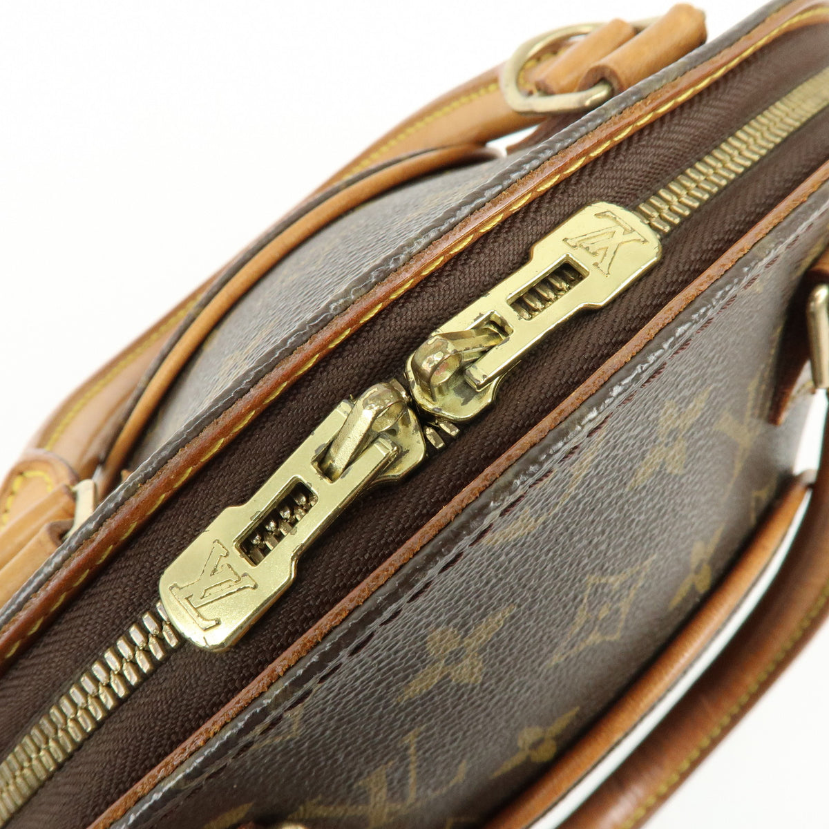 Louis Vuitton Monogram Ellipse PM Hand Bag Brown M51127
