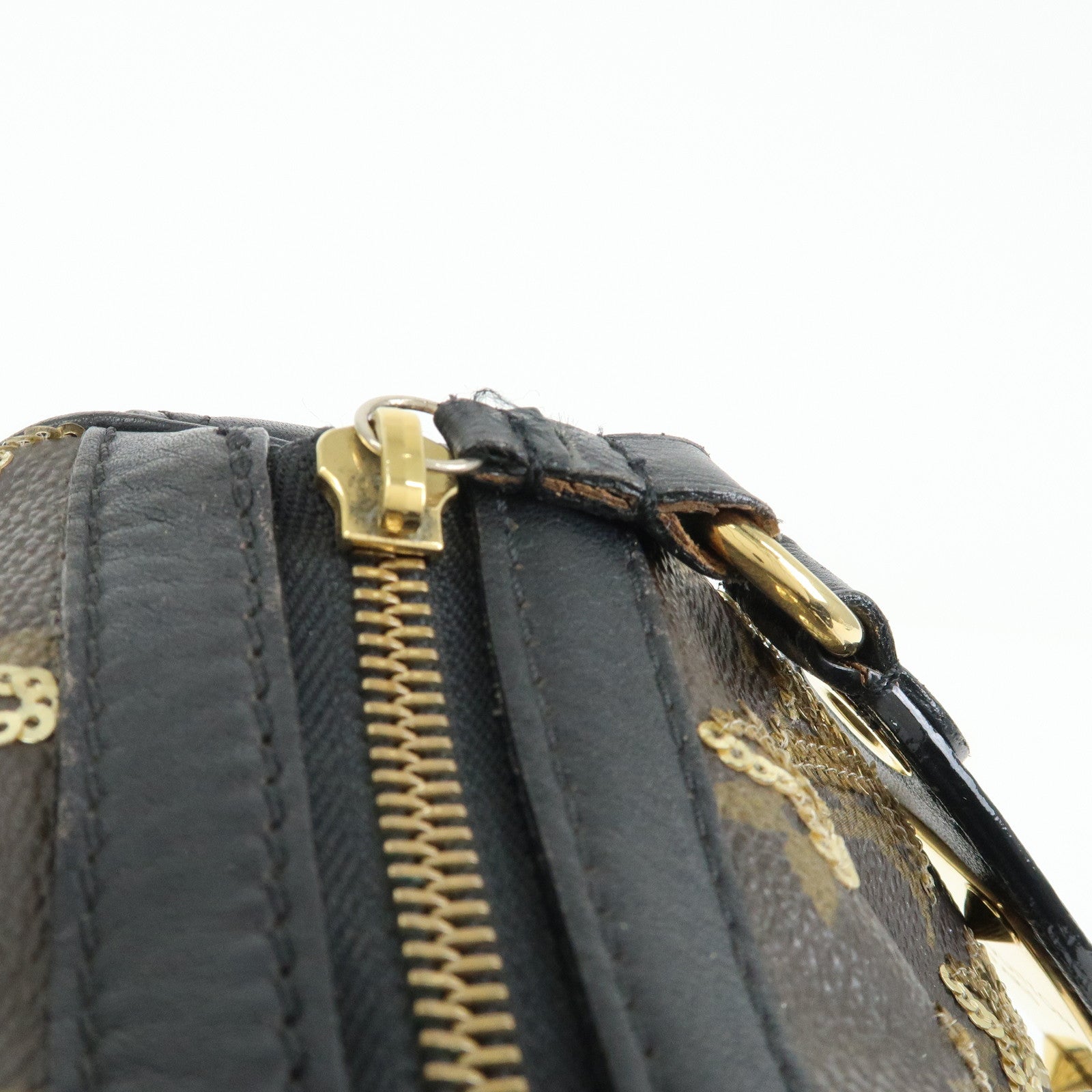 Louis Vuitton Monogram Eclipse Speedy 30 Hand Bag Noir M40244