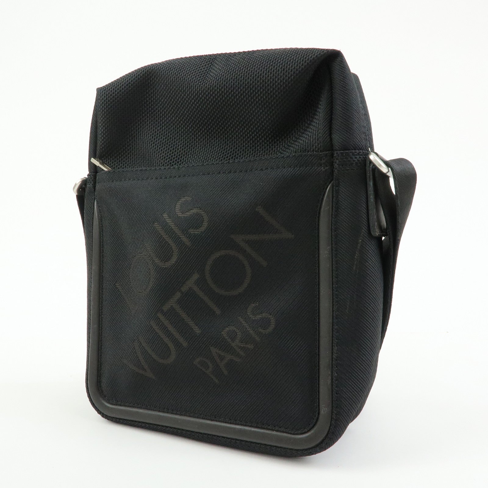 Louis Vuitton Damier Geant Citadin NM Crossbody Bag Noir M93233