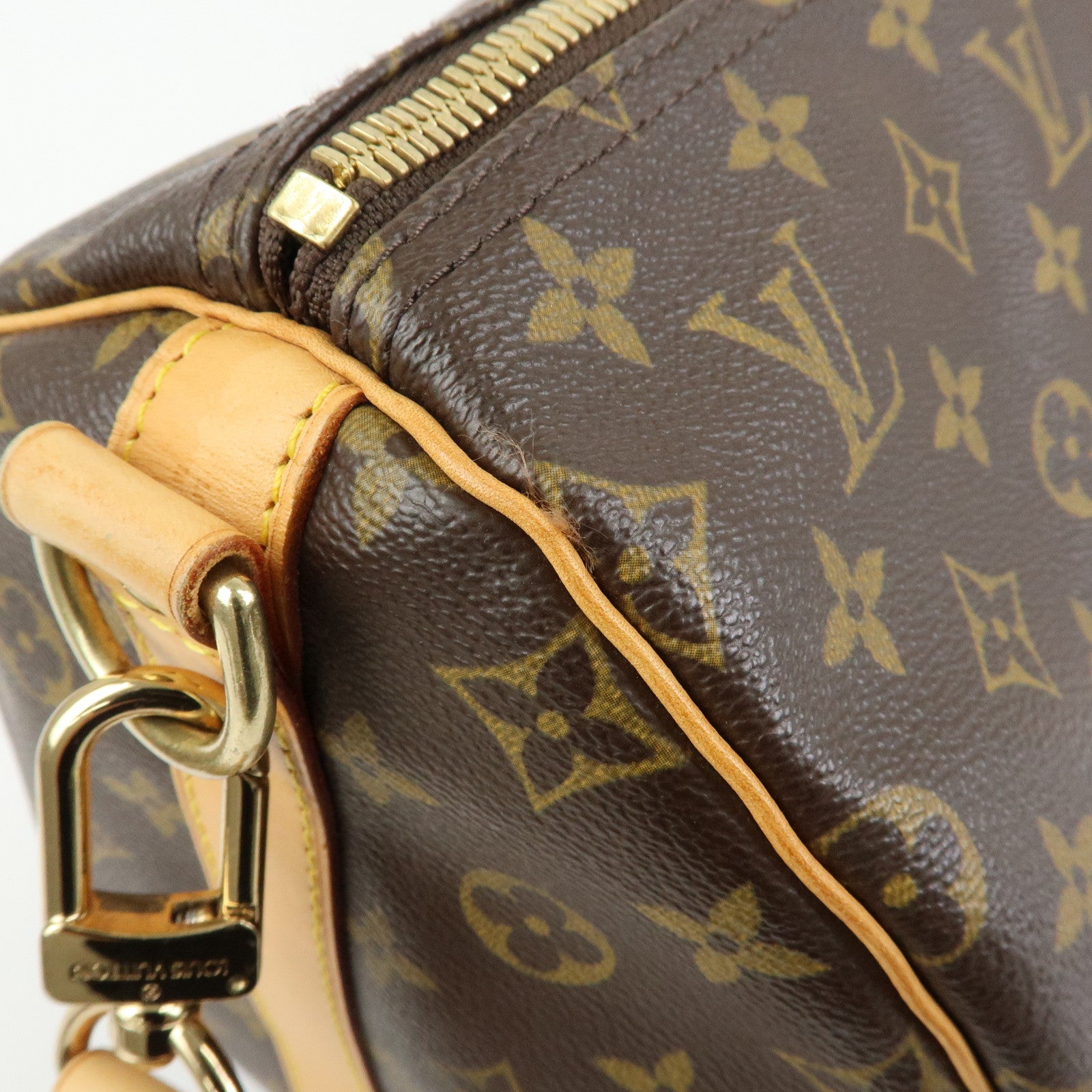 Louis Vuitton Monogram Keep All Bandouliere 55 Boston Bag M41414
