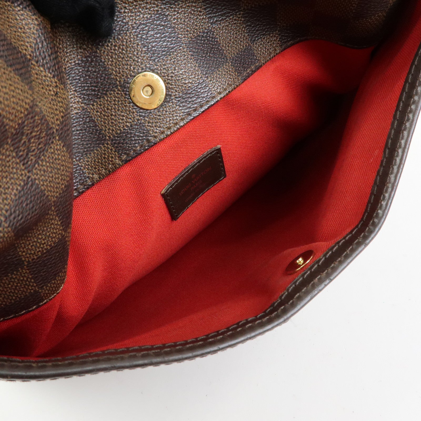 Louis Vuitton Damier Bloomsbury PM Shoulder Crossbody Bag Brown N42251