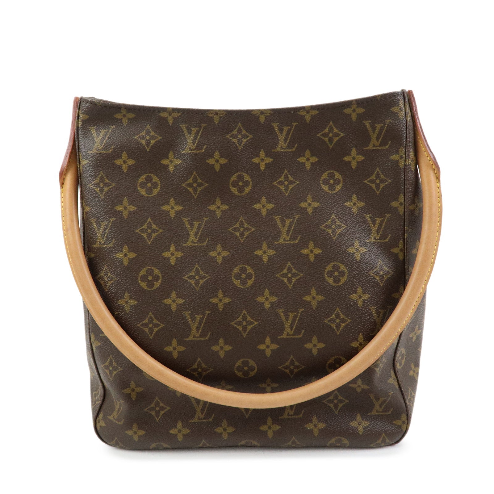 Louis Vuitton Monogram Looping GM Shoulder Bag Brown M51145
