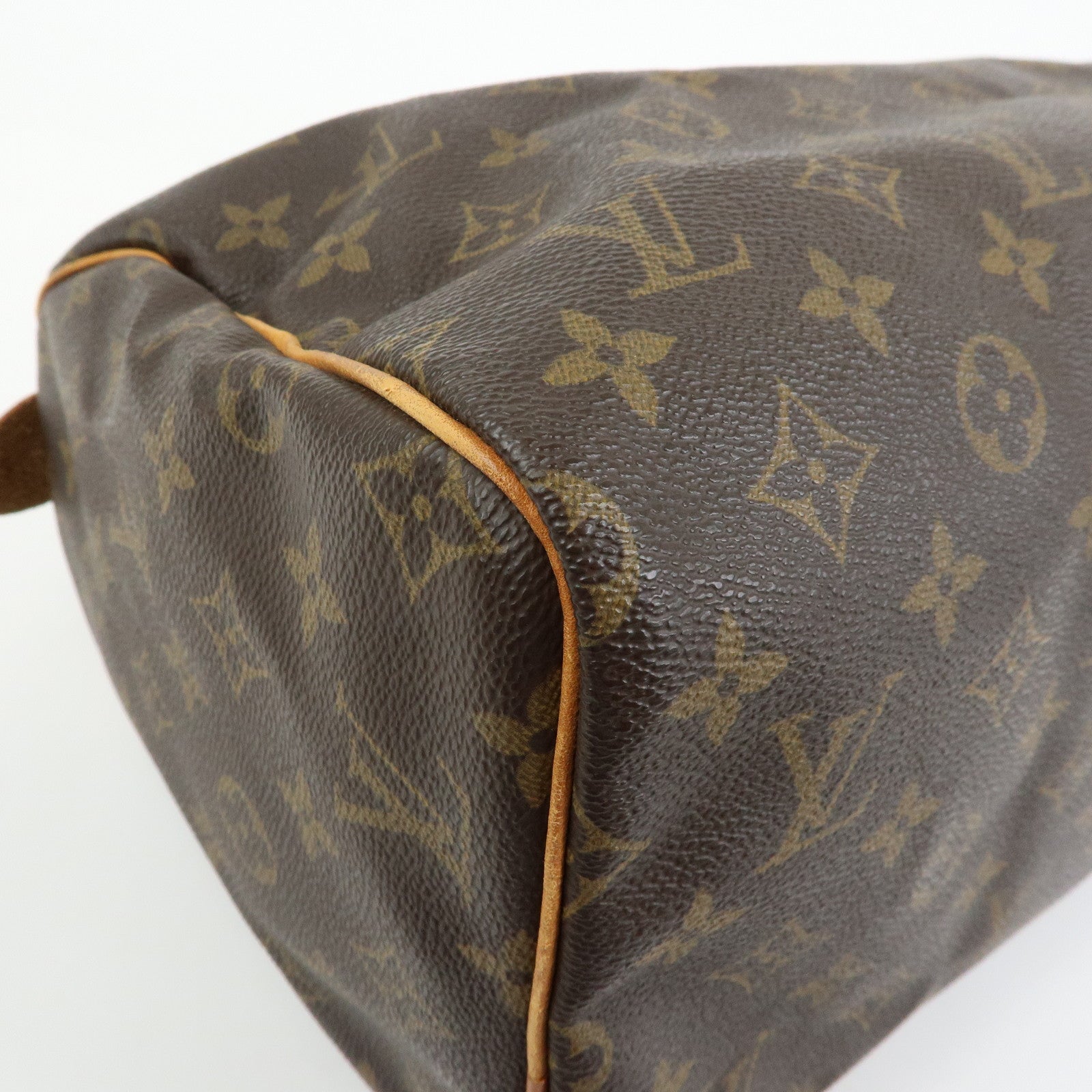 Louis Vuitton Monogram Speedy 30 Boston Bag Hand Bag Brown M41526