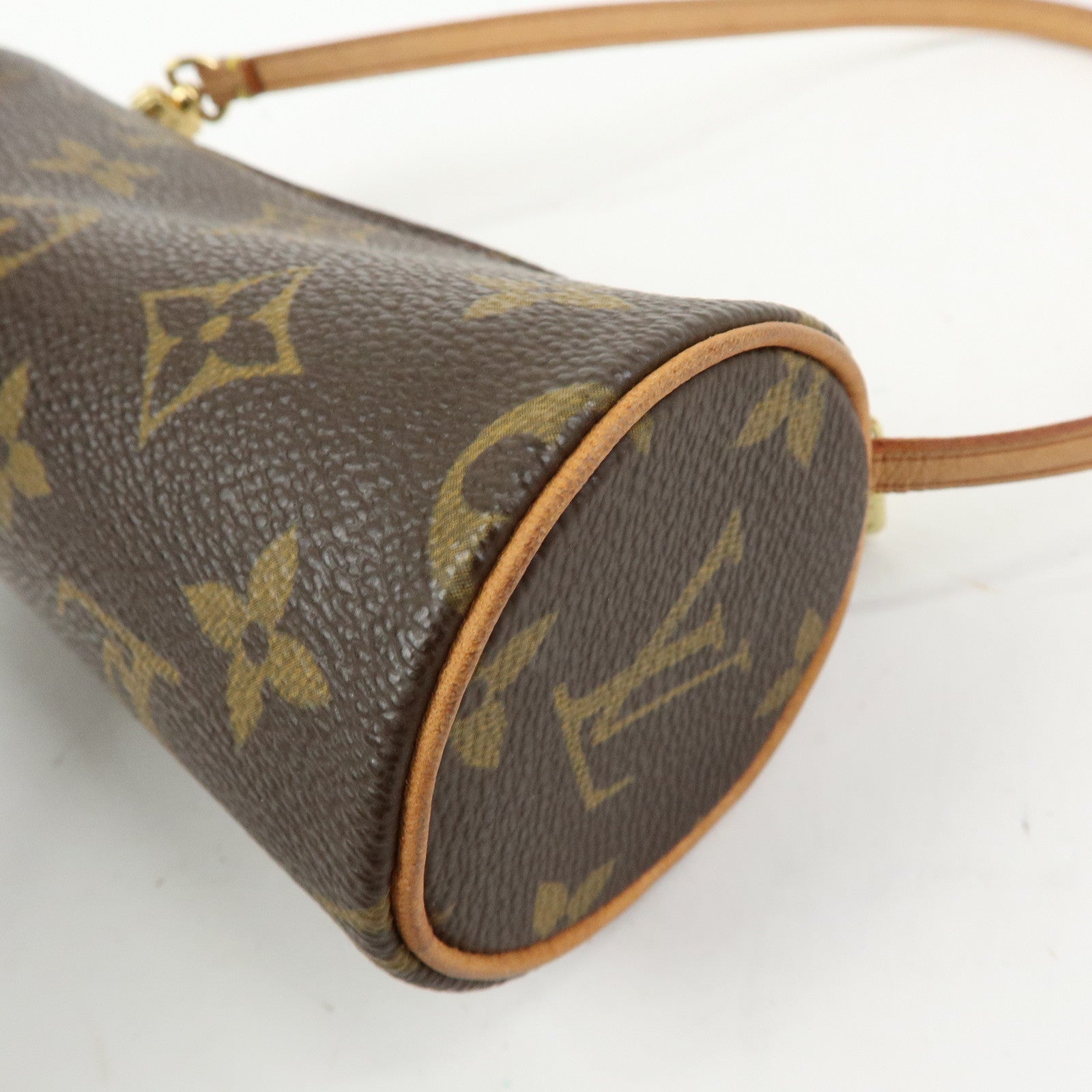Louis Vuitton Monogram Mini Pouch for Papillon Bag Brown