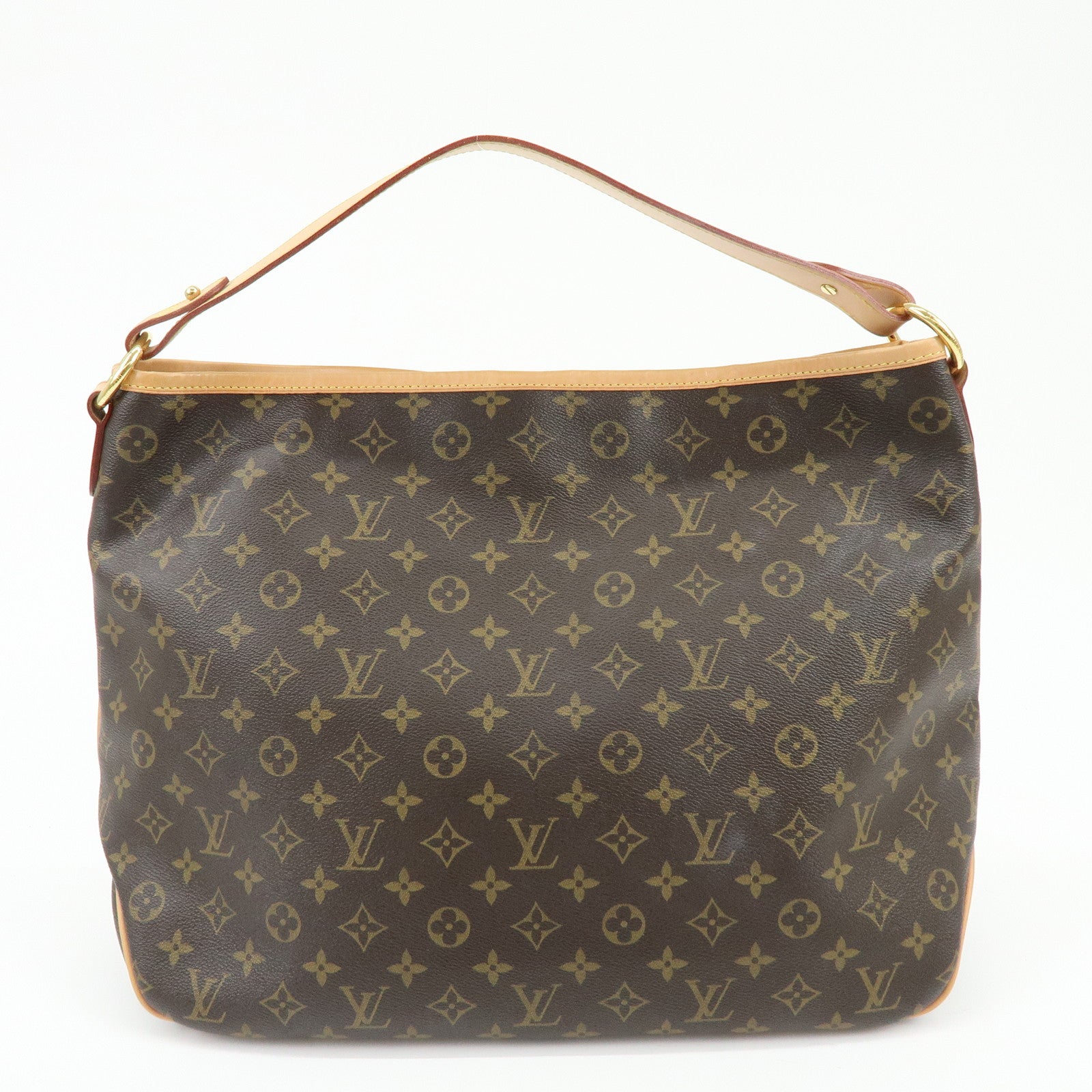 Louis Vuitton Monogram Delightful MM Shoulder Bag Brown M40353
