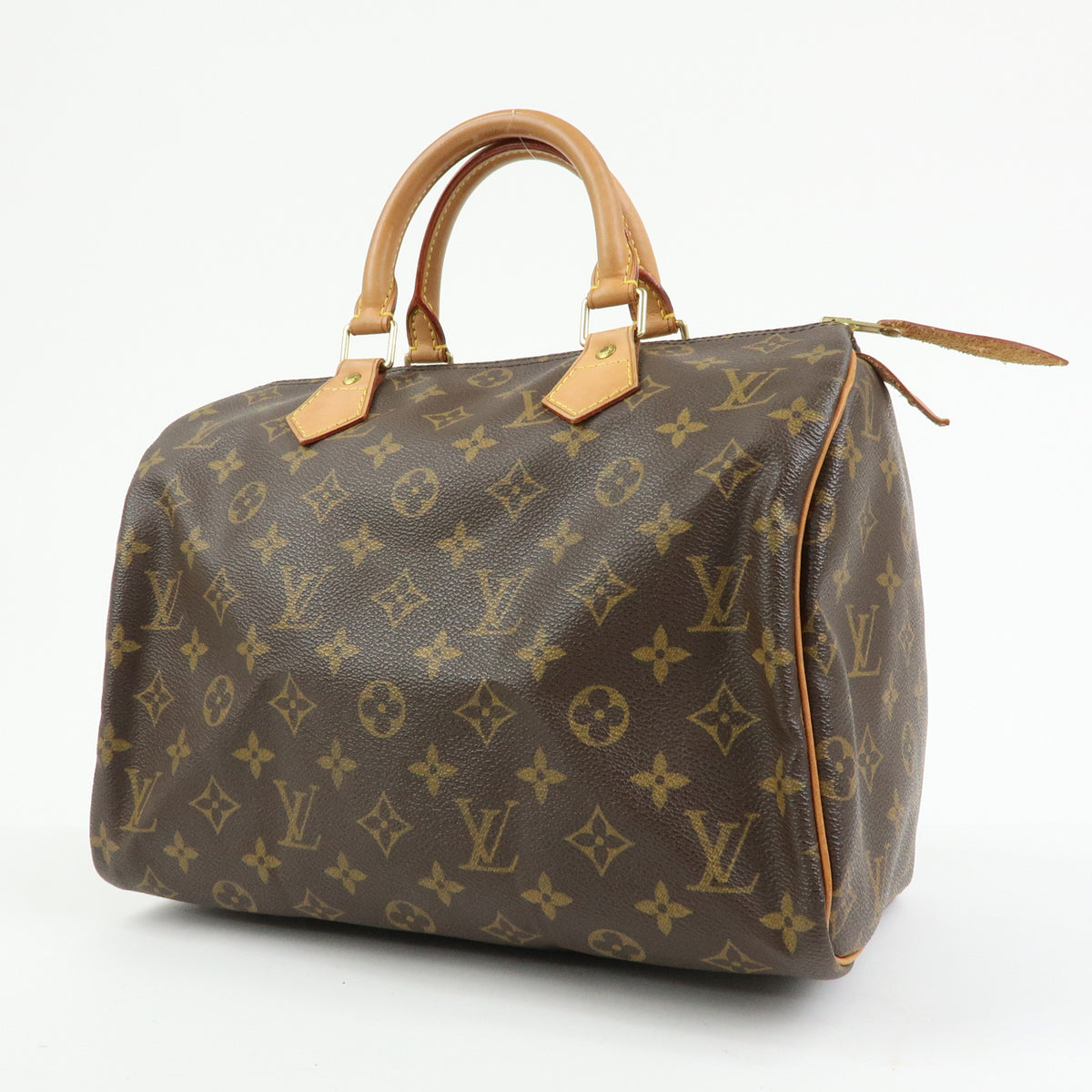 Louis Vuitton Monogram Speedy 30 Boston Bag Hand Bag Brown M41526