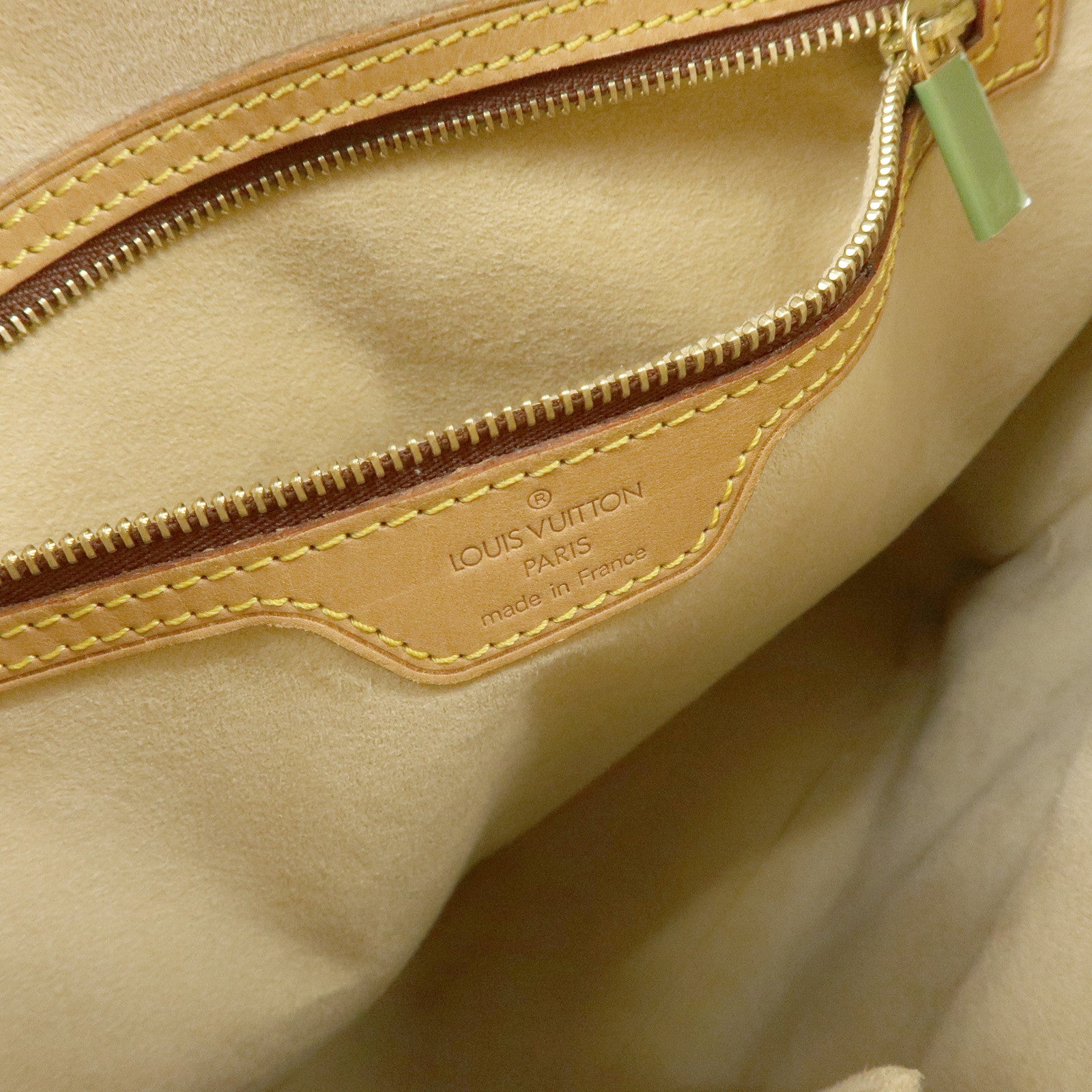 Louis Vuitton Monogram Looping GM Canvas Shoulder Bag Brown M51145