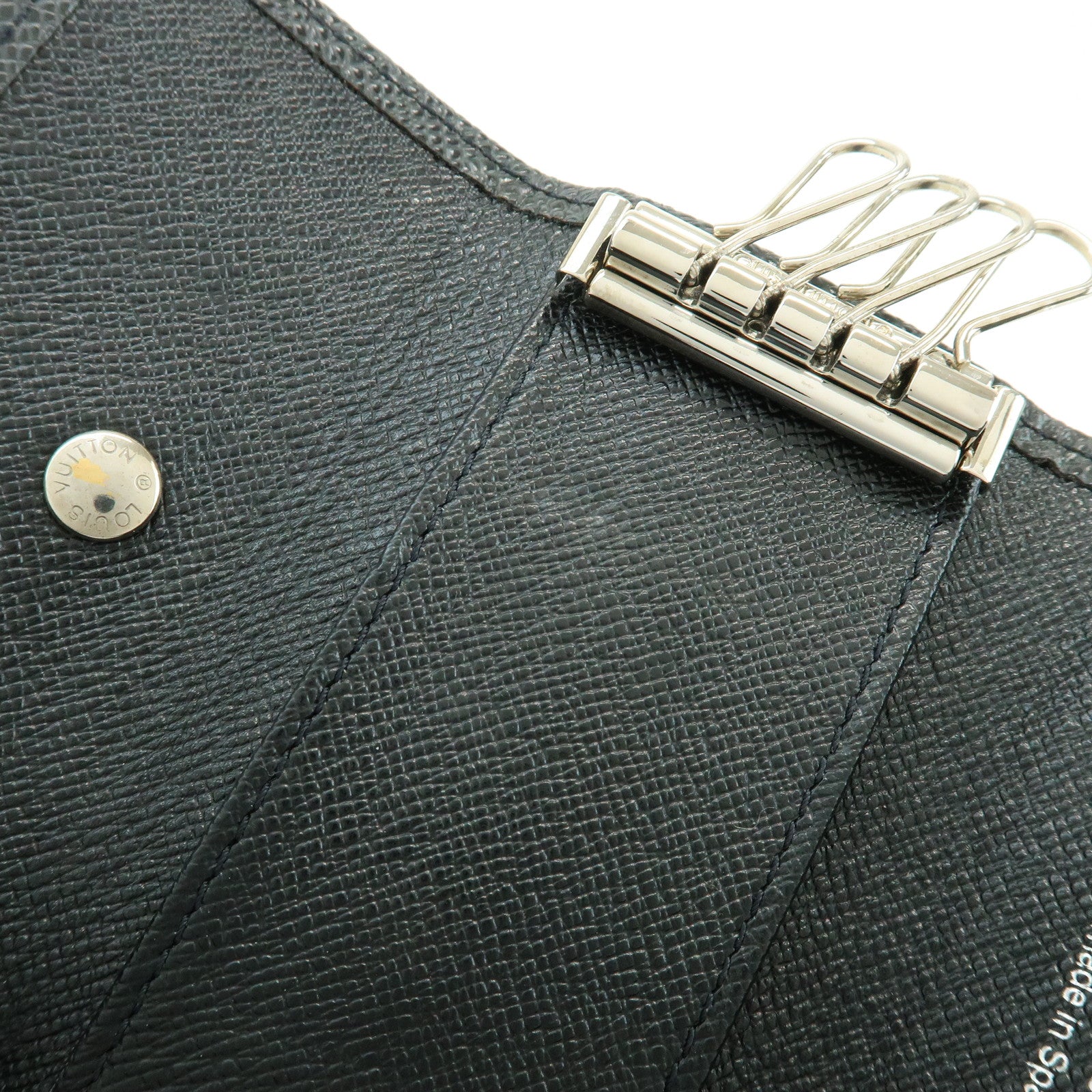 Louis Vuitton Taiga Multicles 4 Key Case Key Holder Ardoise M30522
