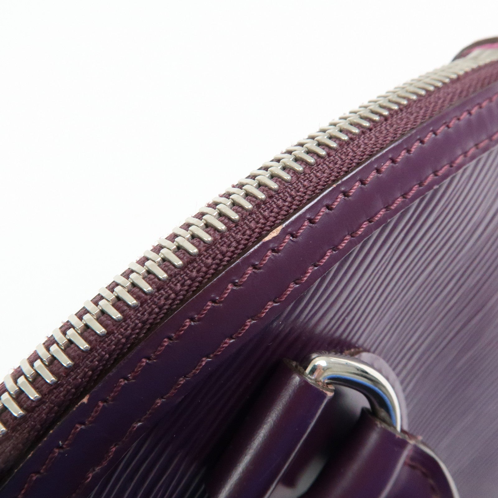 Louis Vuitton Epi Lockit PM Tote Bag Hand Bag Cassis M4229K