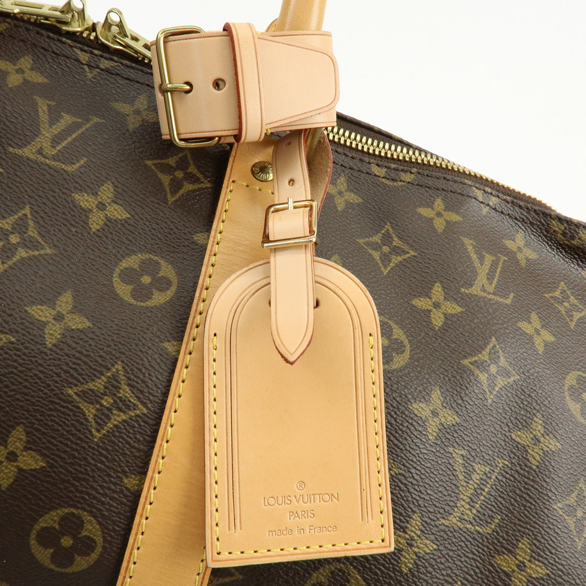 Louis Vuitton Monogram Keep All 55 Boston Bag Brown M41424