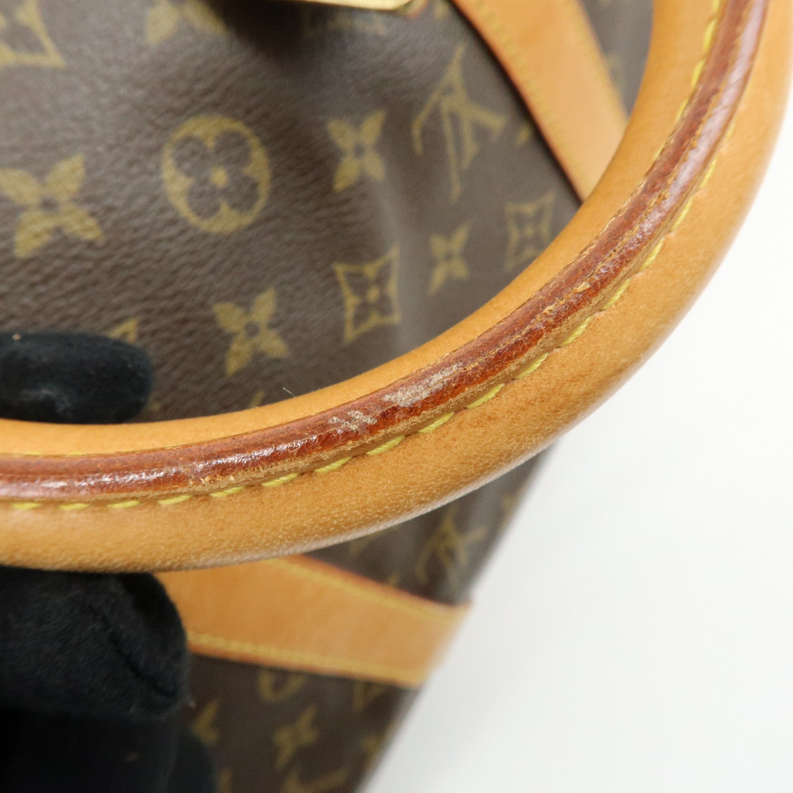 Louis Vuitton Monogram Keep All Bandouliere 50 Boston Bag Brown M41416