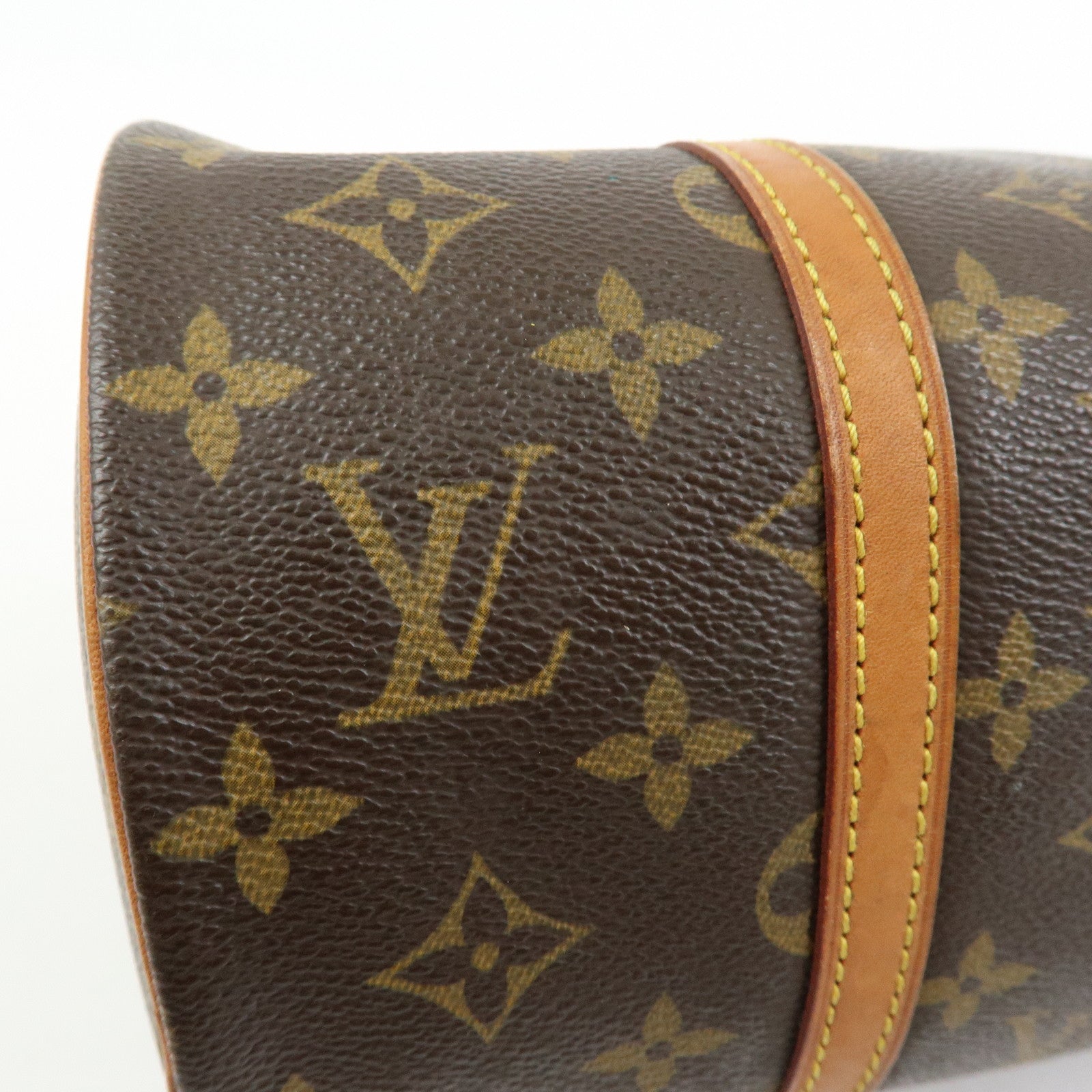 Louis Vuitton Monogram Papillon 30 Hand Bag Brown M51385