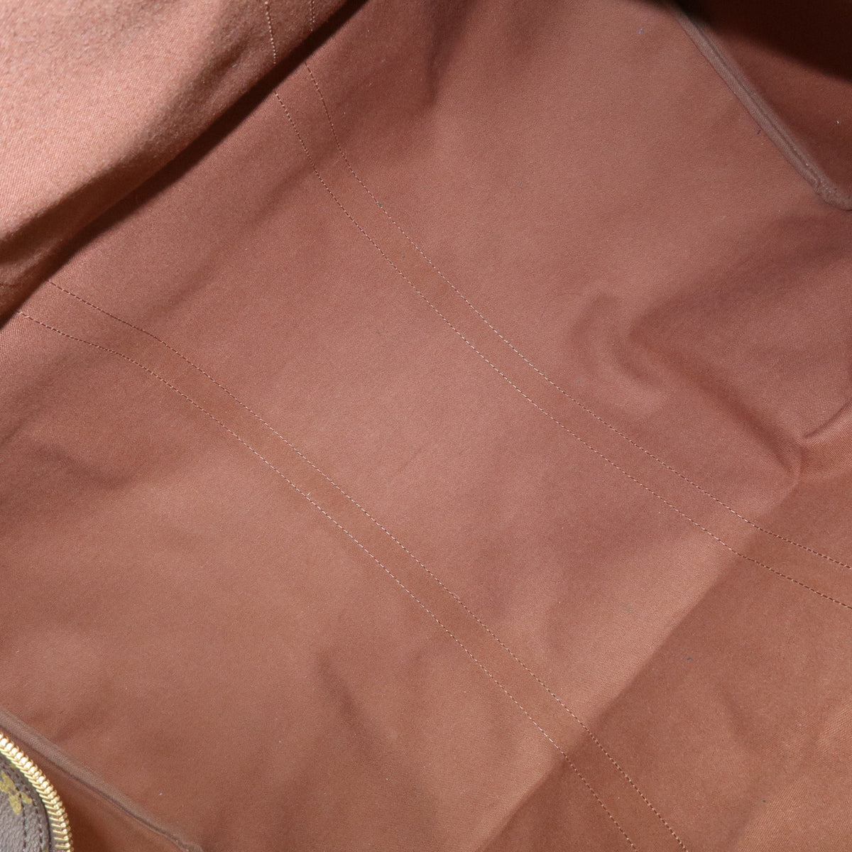 Louis Vuitton Monogram Keep All 60 Boston Bag Brown M41422