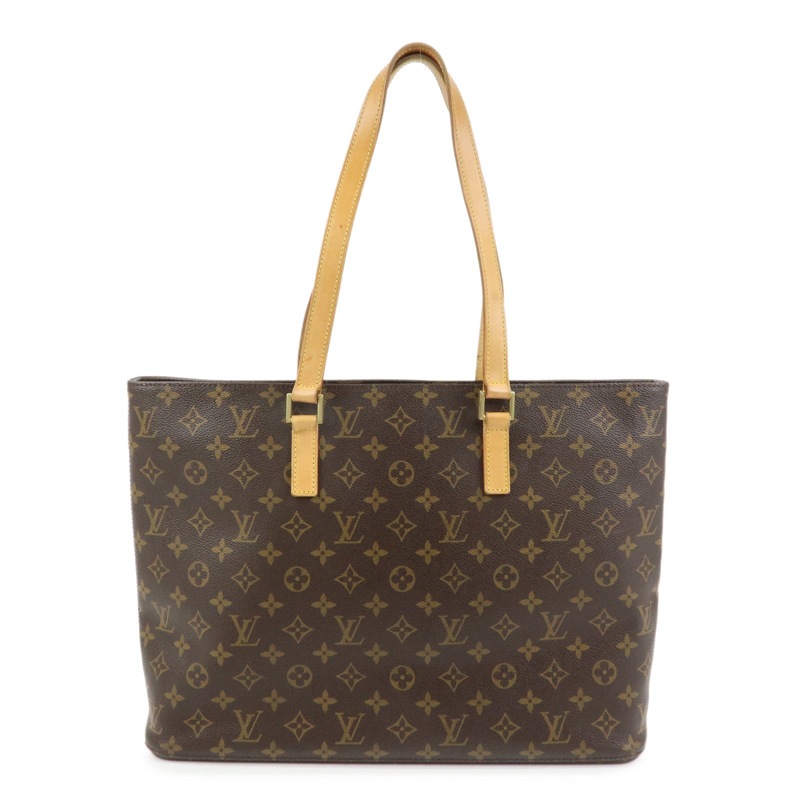 Louis Vuitton Monogram Luco Tote Bag Hand Bag Brown M51155