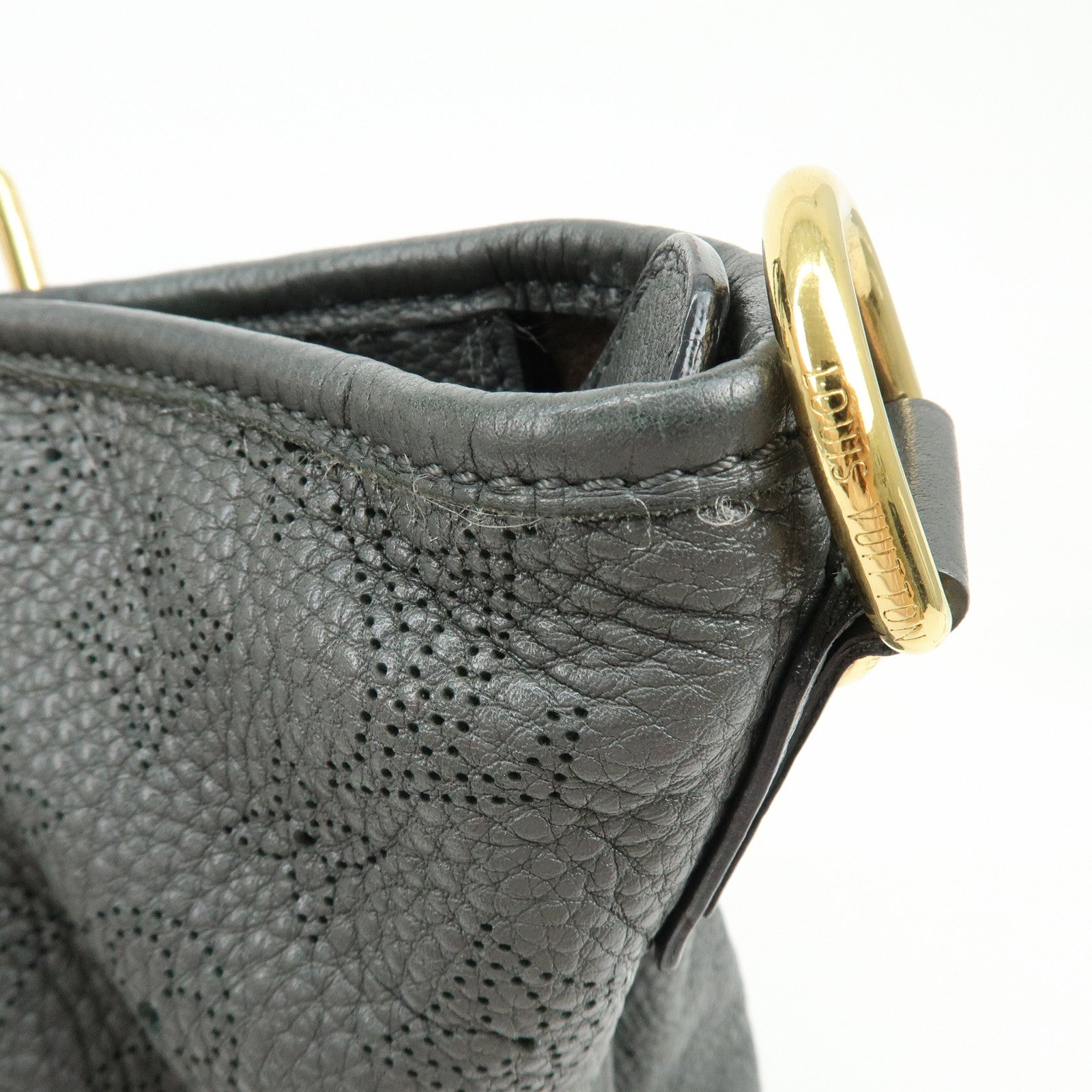 Louis Vuitton Monogram Mahina Stella GM 2Way Hand Bag Anthracite M93178