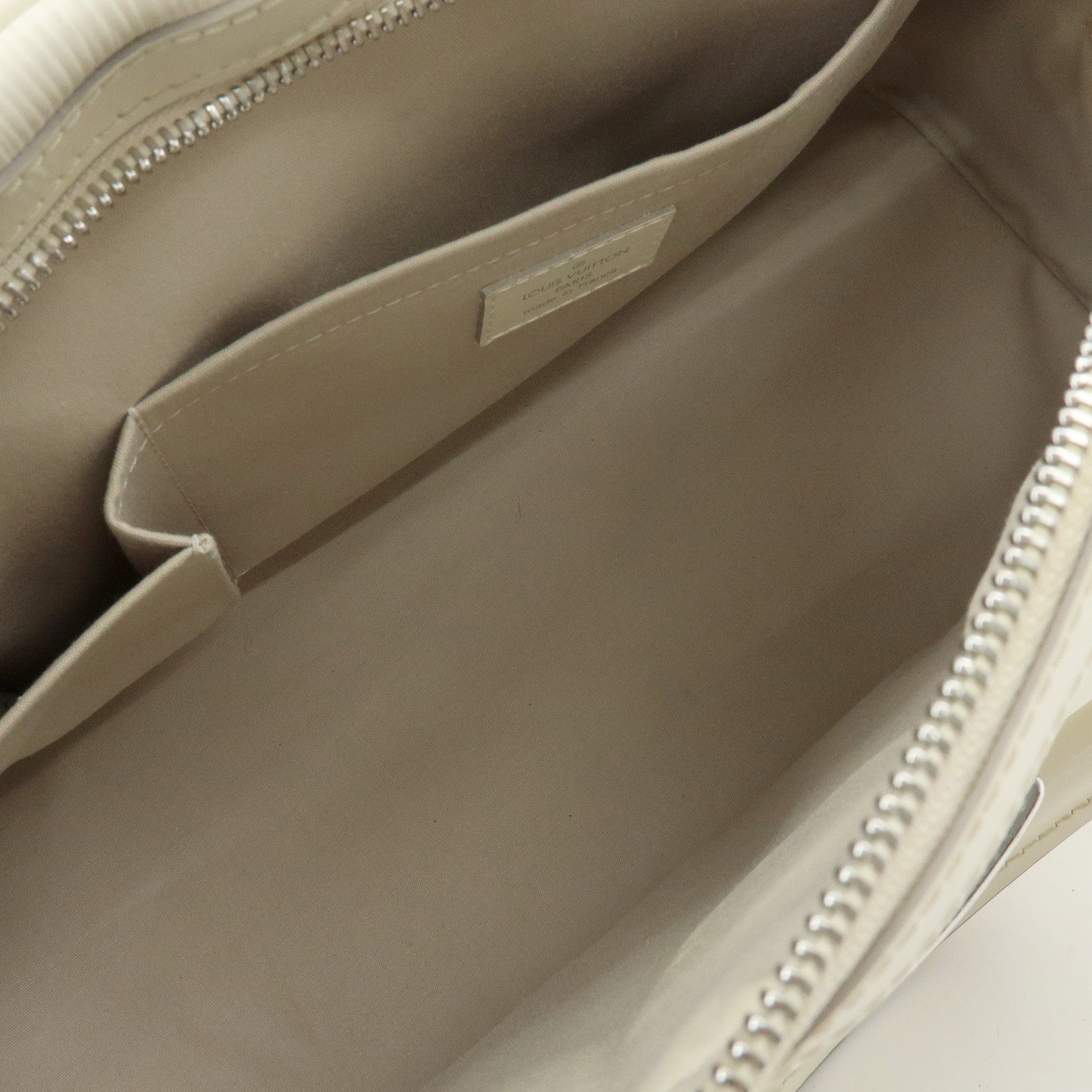 Louis Vuitton Epi Montaigne GM Bowling Hand Bag Ivoire White M5931J