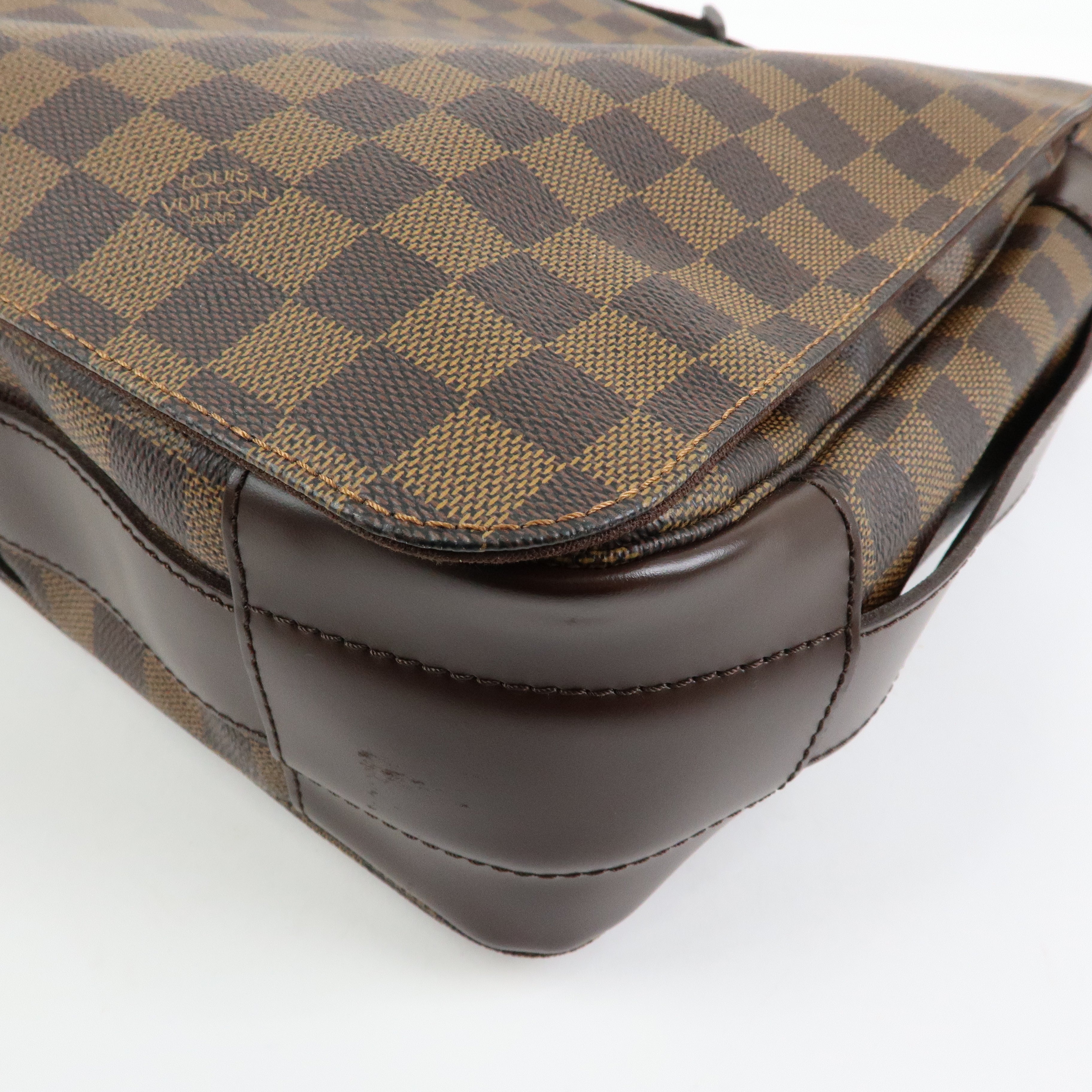 Louis Vuitton Damier Ebene Bastille Canvas Shoulder Bag N45258