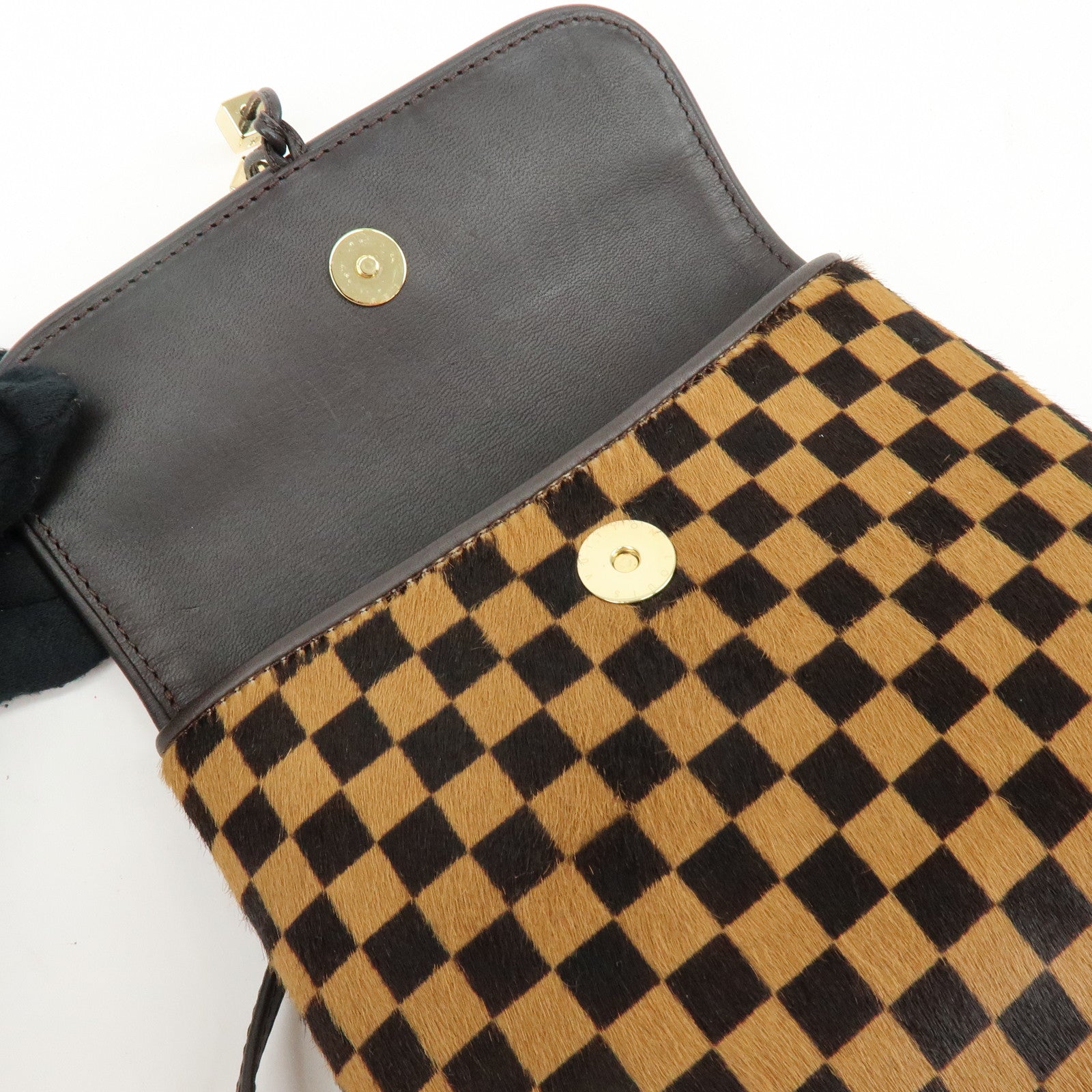 Louis Vuitton Damier Sauvage Gazelle Beige Shoulder Bag M92130