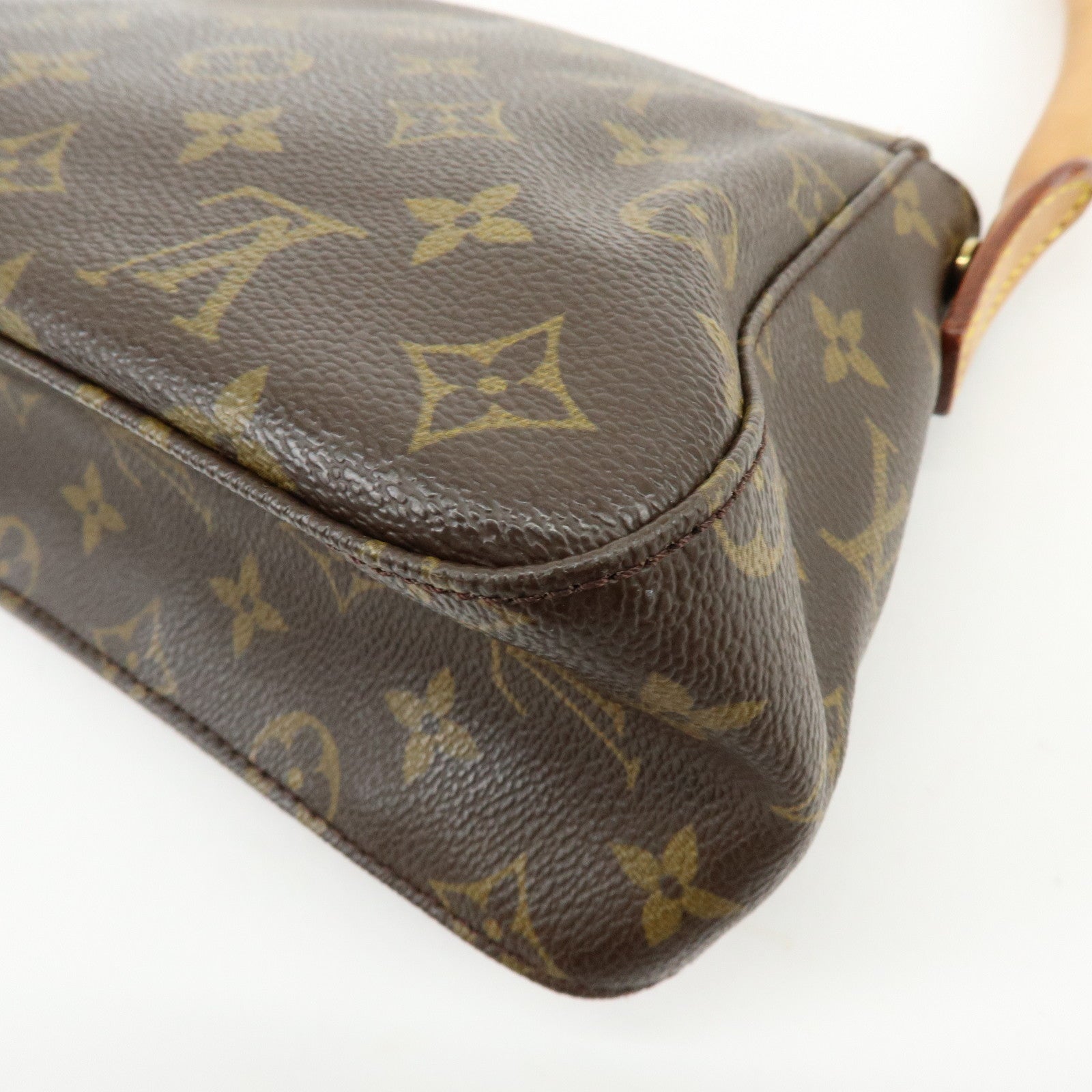 Louis Vuitton Monogram Mini Looping Canvas Shoulder Bag Hand Bag M51147