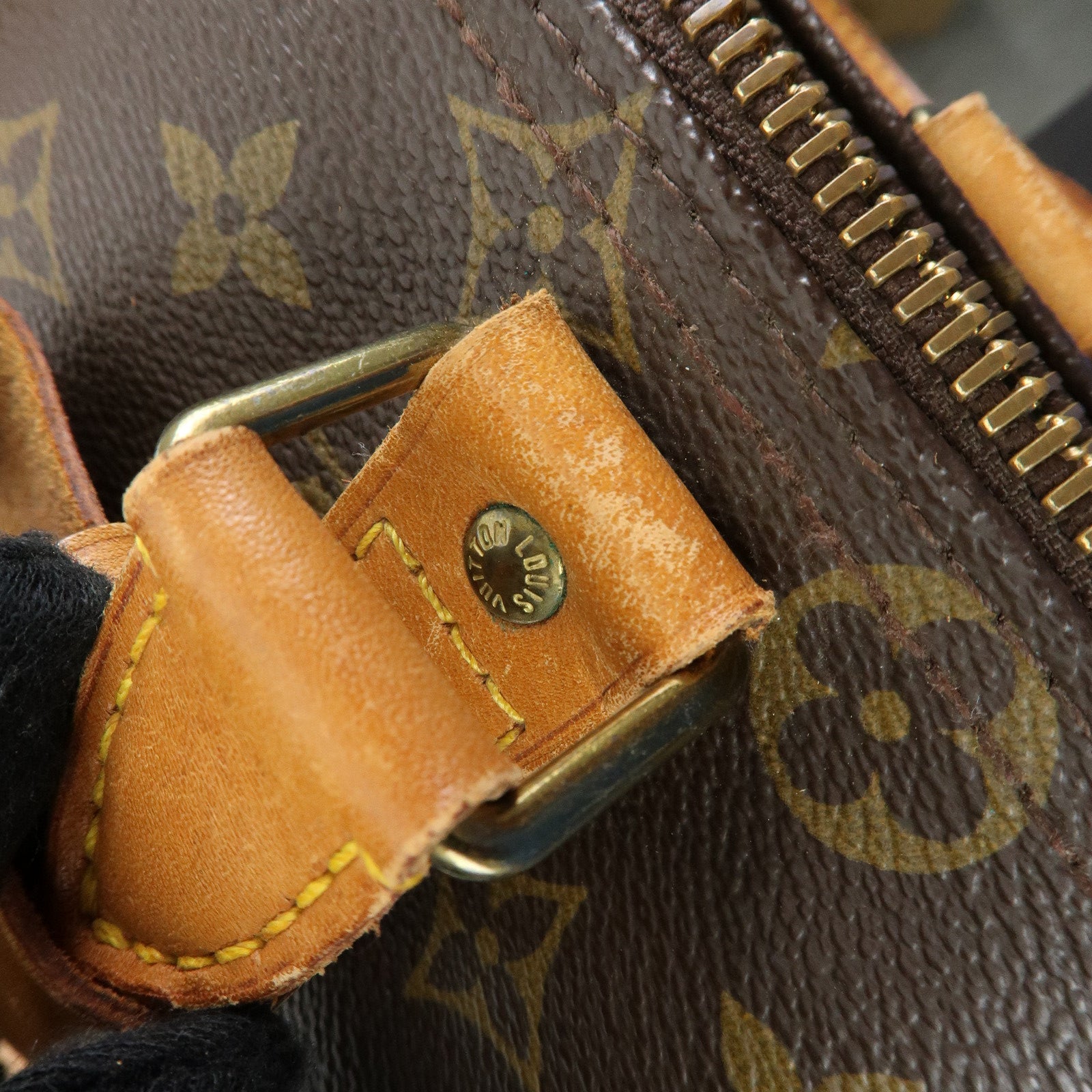 Louis Vuitton Monogram Keep All Bandouliere 45 Boston Bag M41418