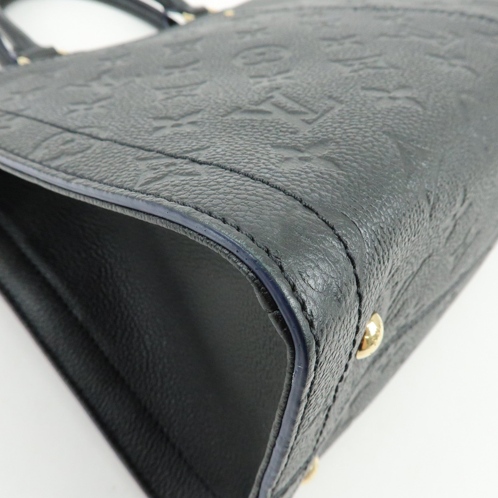 Louis Vuitton Monogram Empreinte Three PM 2Way Bag Noir M54273
