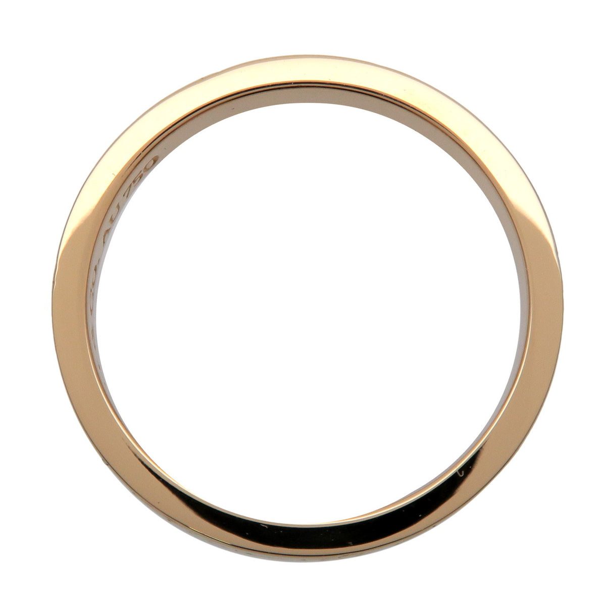 Tiffany & Co  Notes Narrow New York Ring K18 750YG Yellow Gold US5