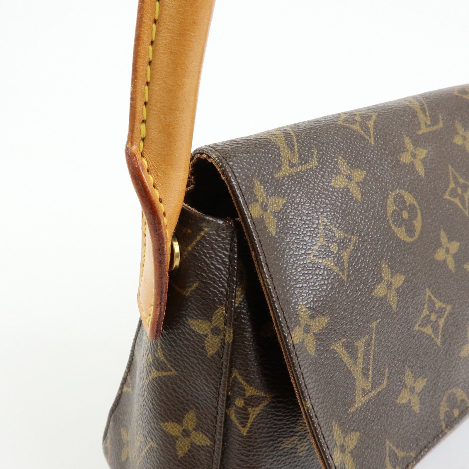 Louis Vuitton Monogram Mini Looping Shoulder Bag Brown M51147