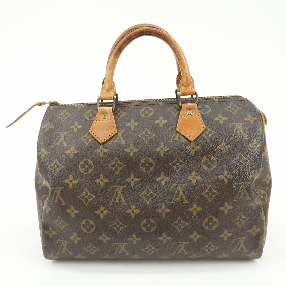 Louis Vuitton Monogram Speedy 30 Boston Bag Hand Bag Brown M41526