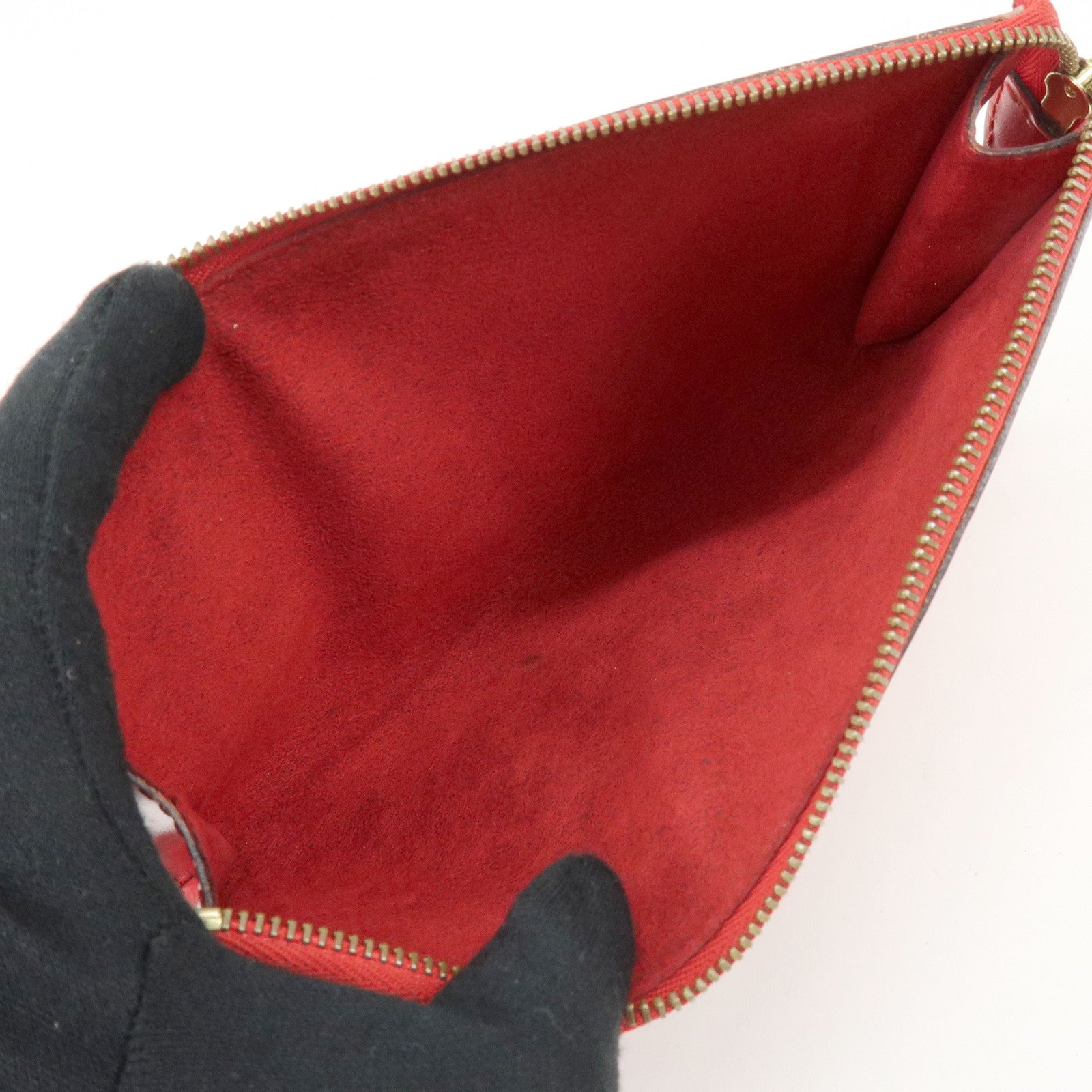 Louis Vuitton Epi Pochette Accessoires Pouch Castilian Red M52947