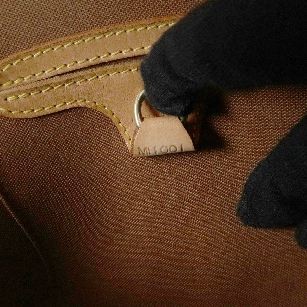 Louis Vuitton Monogram Ellipse PM Hand Bag Brown M51127
