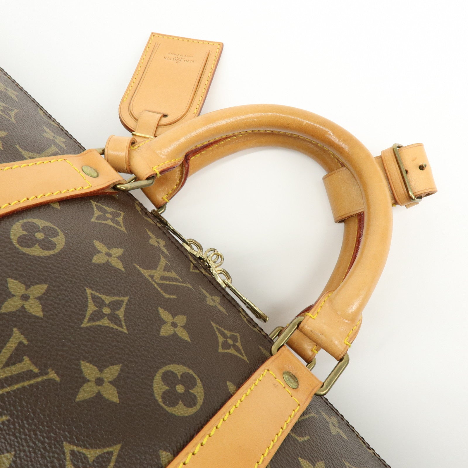 Louis Vuitton Monogram Keep All 55 Boston Bag Brown M41424