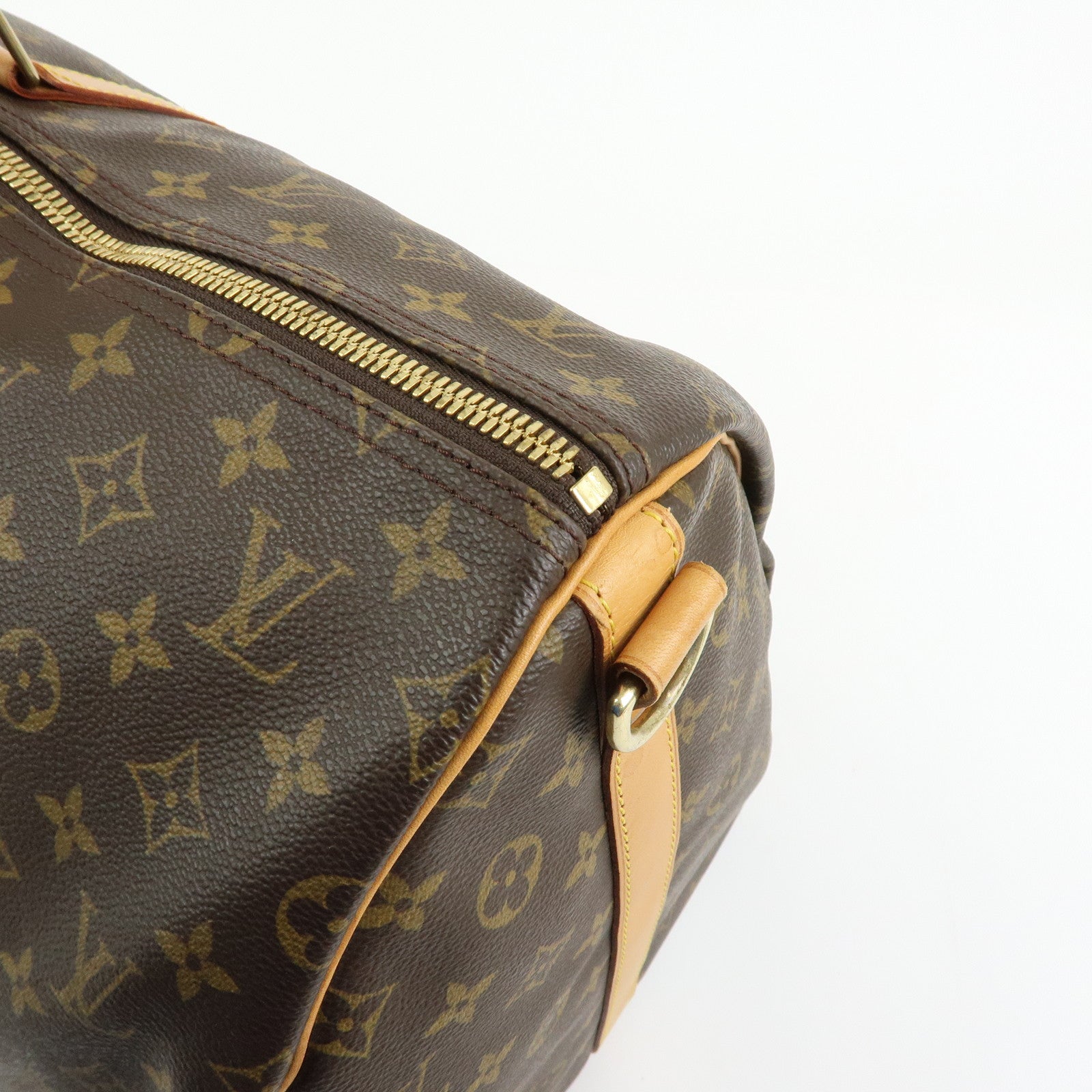Louis Vuitton Monogram Keep All Bandouliere 55 Boston Bag M41414