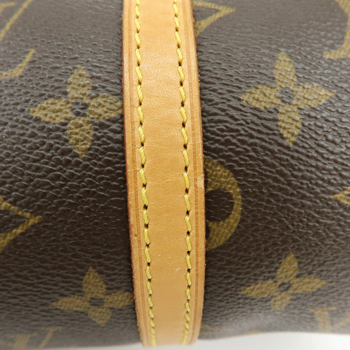 Louis Vuitton Monogram Papillon 30 Hand Bag Brown M51385