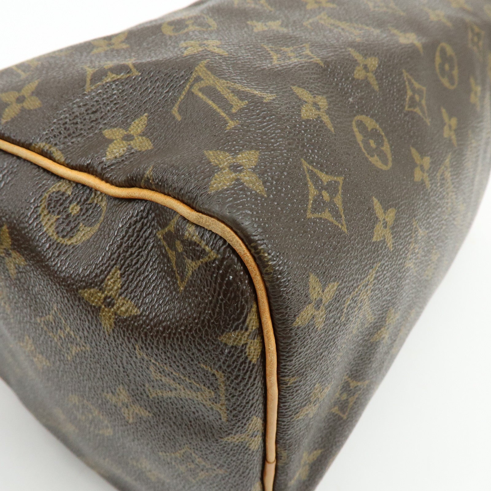 Louis Vuitton Monogram Speedy 30 Boston Bag Hand Bag Brown M41526