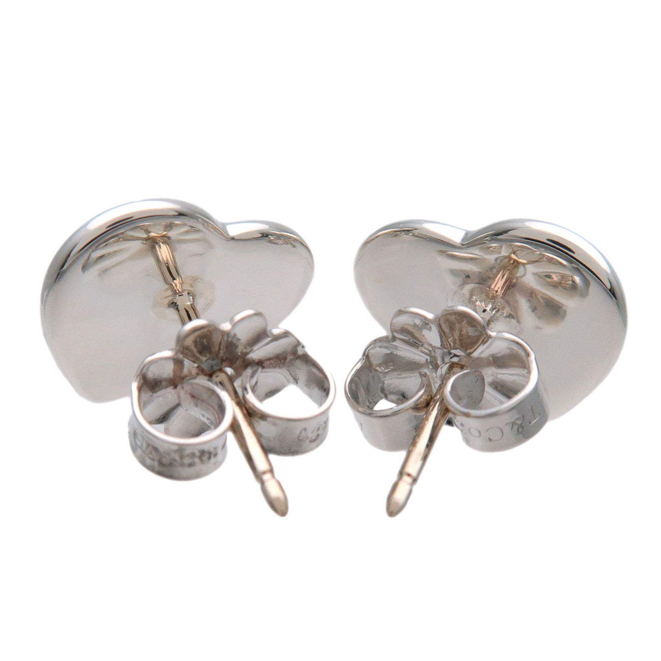 Tiffany & Co Return to Tiffany Mini Heart Tag Stud Earrings SV925