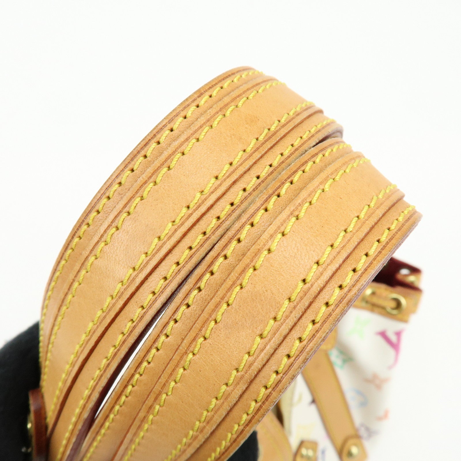 Louis Vuitton Monogram Multicolor Teda PM Hand Bag Blanc M92348