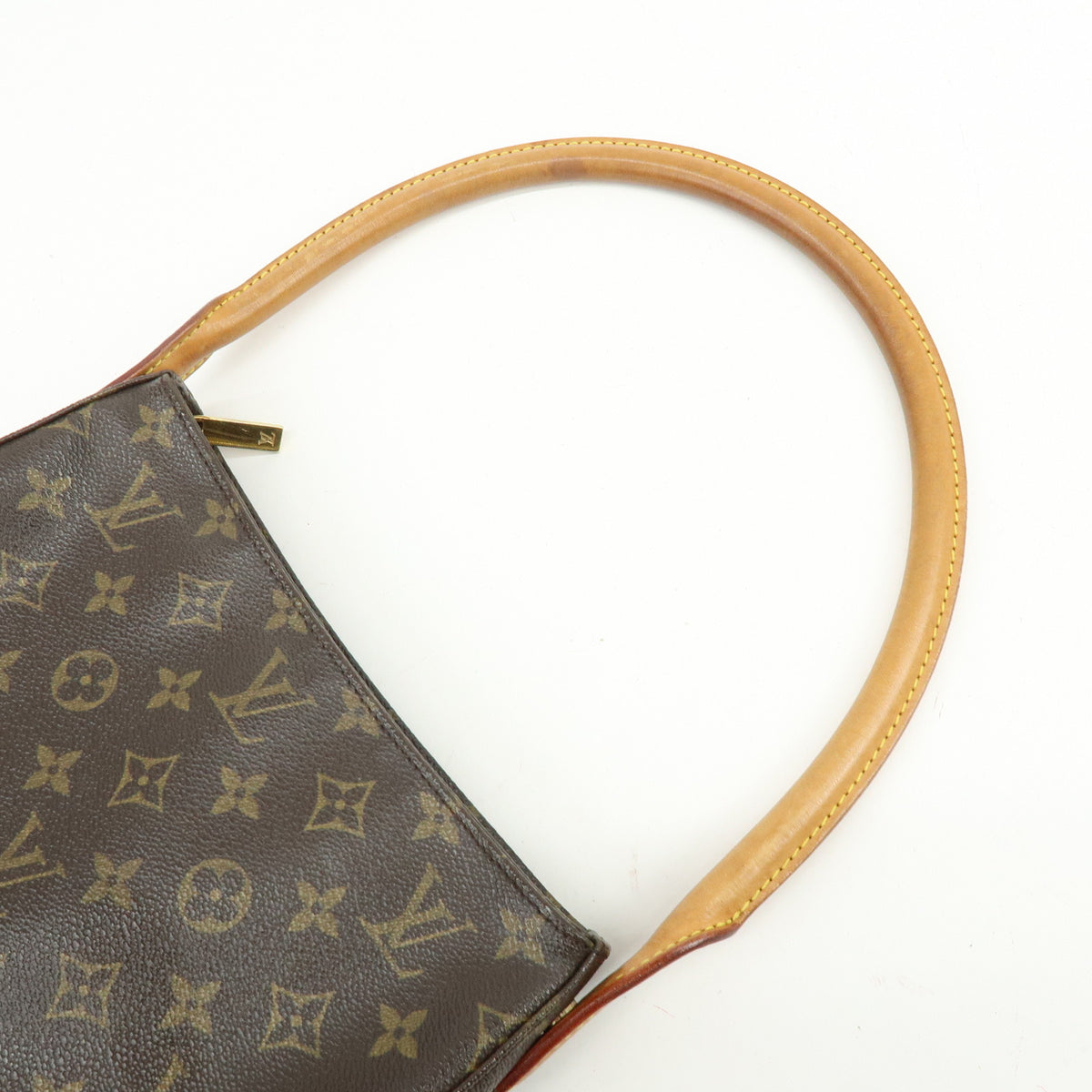 Louis Vuitton Monogram Looping MM Canvas Shoulder Bag Hand Bag M51146
