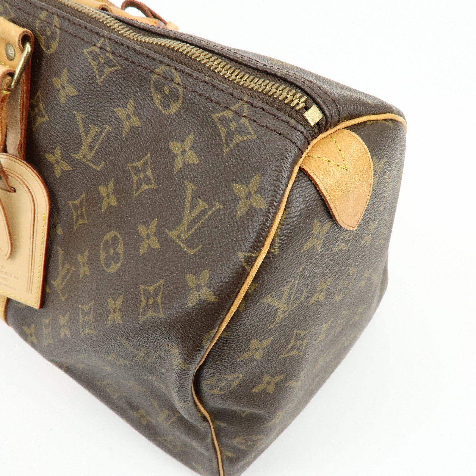 Louis Vuitton Monogram Keep All 45 Boston Bag Brown M41428