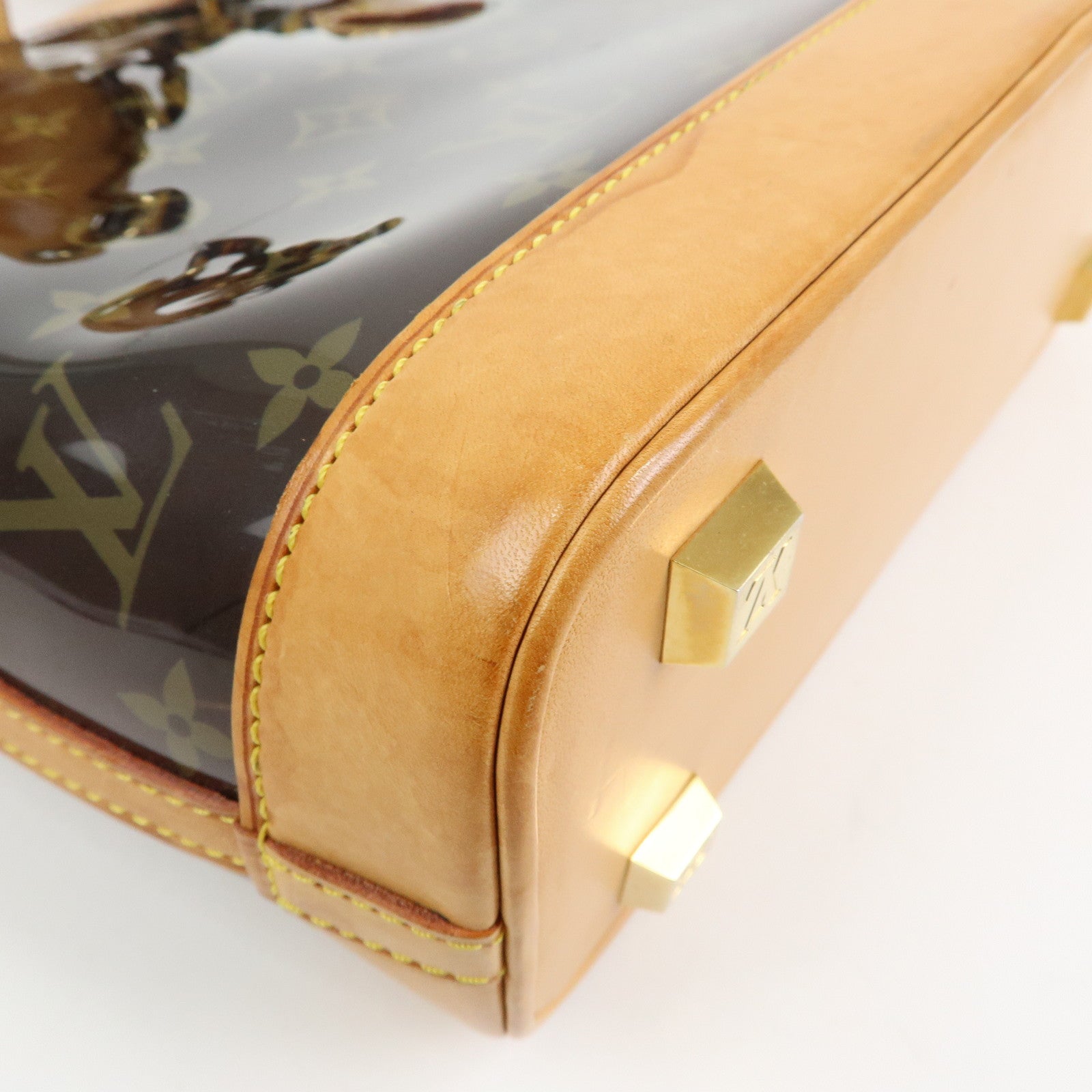 Louis Vuitton Monogram Cabas Ambre PM Tote Bag Clear Brown M92502