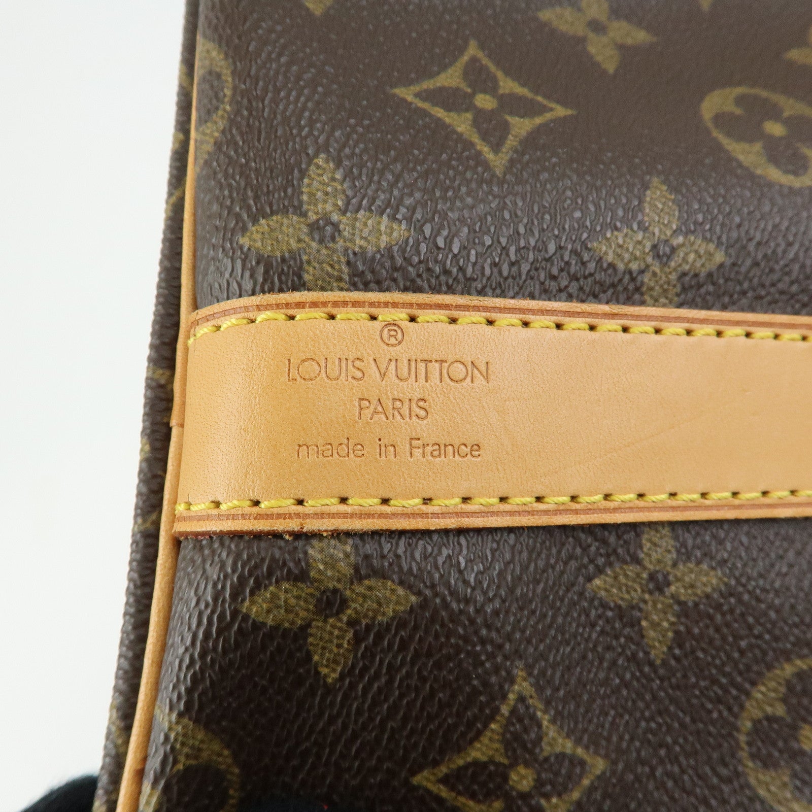 Louis Vuitton Monogram Keep All Bandouliere 55 Boston Bag M41414