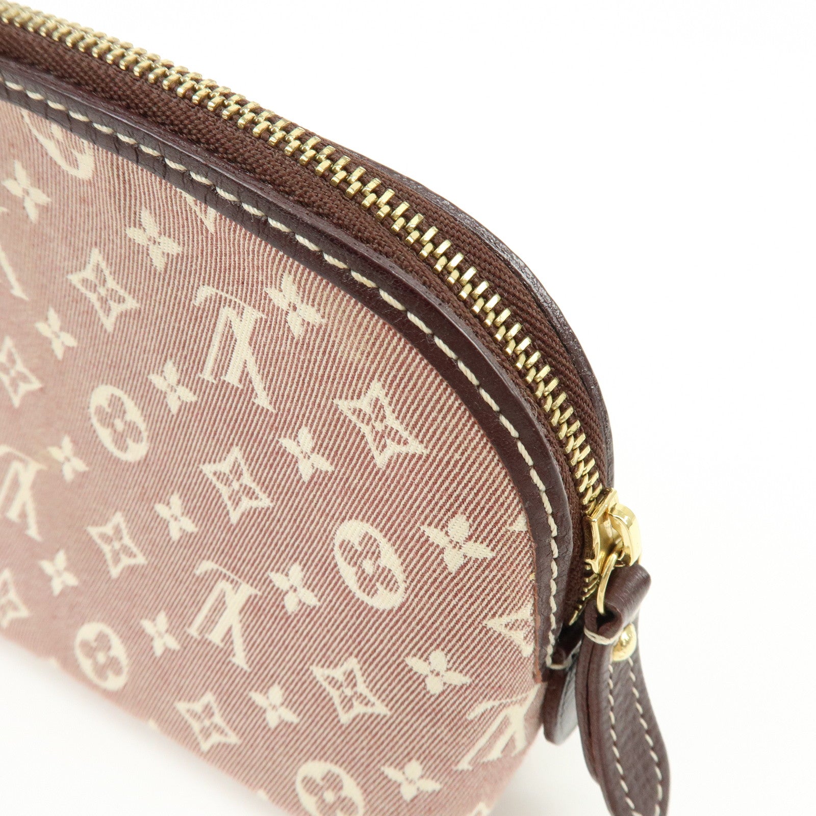 Louis Vuitton Monogram Idylle Pochette Cosmetic PM Pouch M40377