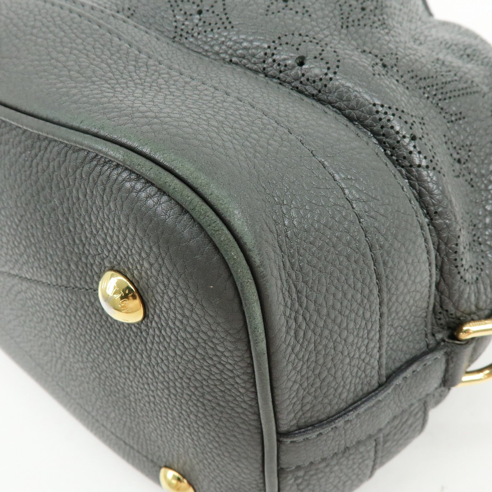 Louis Vuitton Monogram Mahina Stella GM 2Way Hand Bag Anthracite M93178