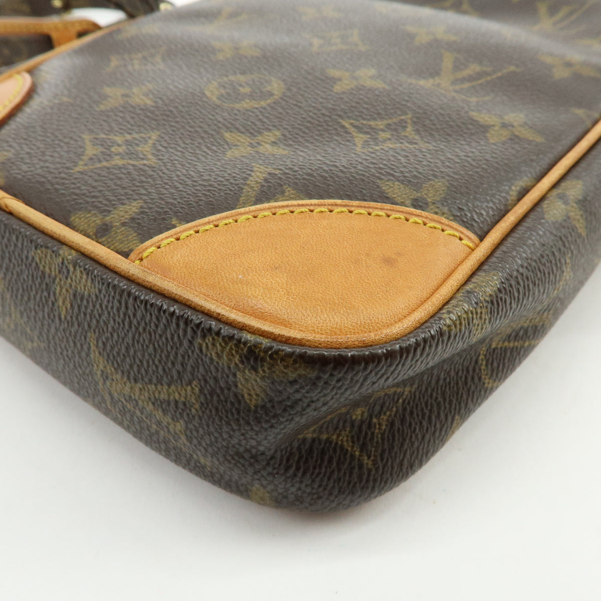 Louis Vuitton Monogram Danube Shoulder Bag Crossbody Bag Brown M45266