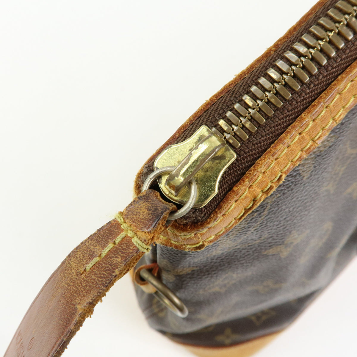 Louis Vuitton Monogram Lockit Horizontal Shoulder Bag Brown M40104