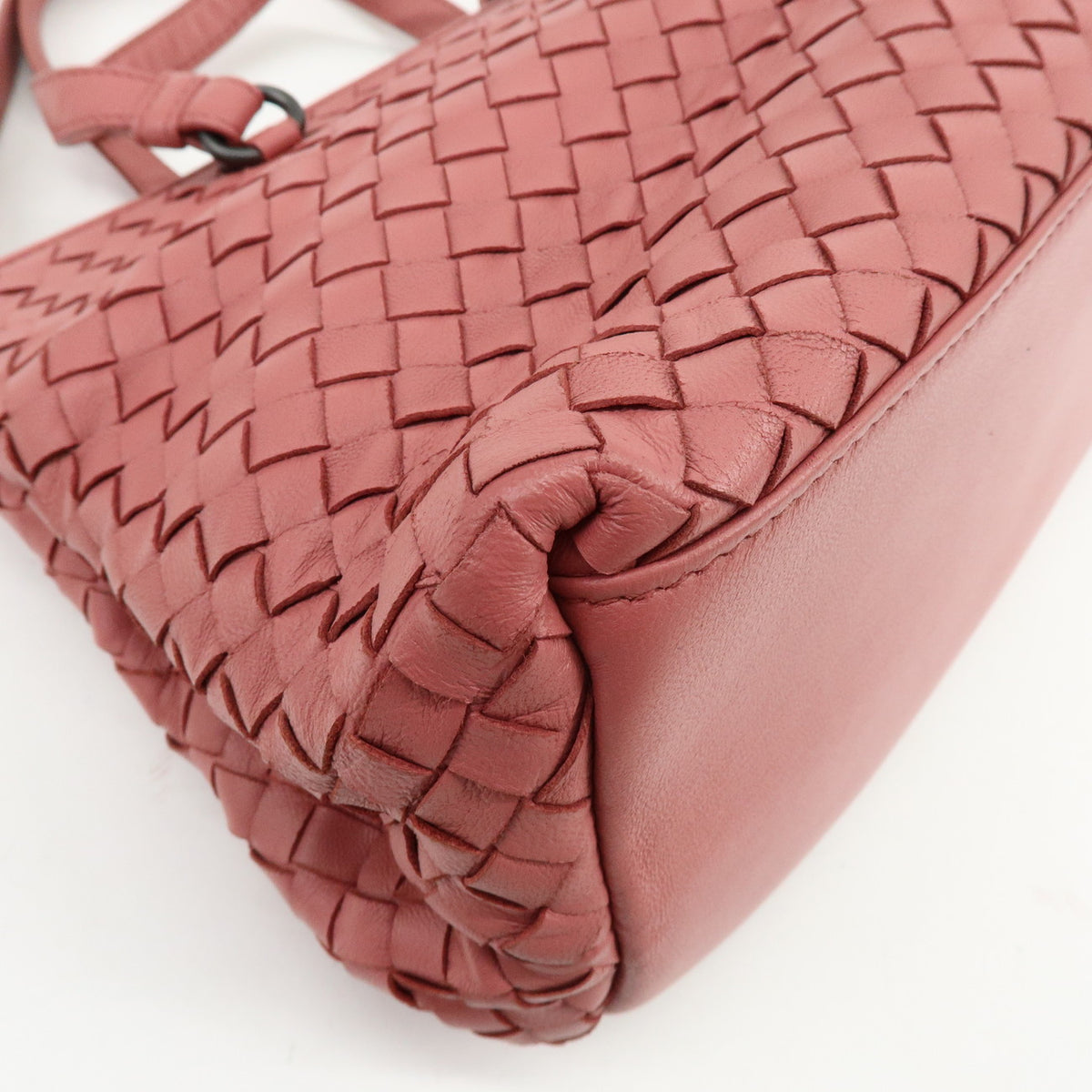 BOTTEGA VENETA Intrecciato Nappa Leather 2Way Bag Shoulder Bag Pink