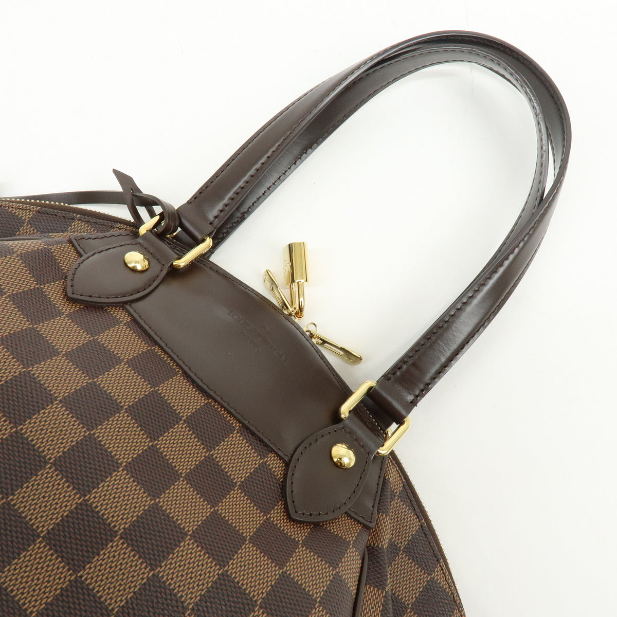 Louis Vuitton Damier Ebene Verona PM Hand Bag Shooulder Bag N41117